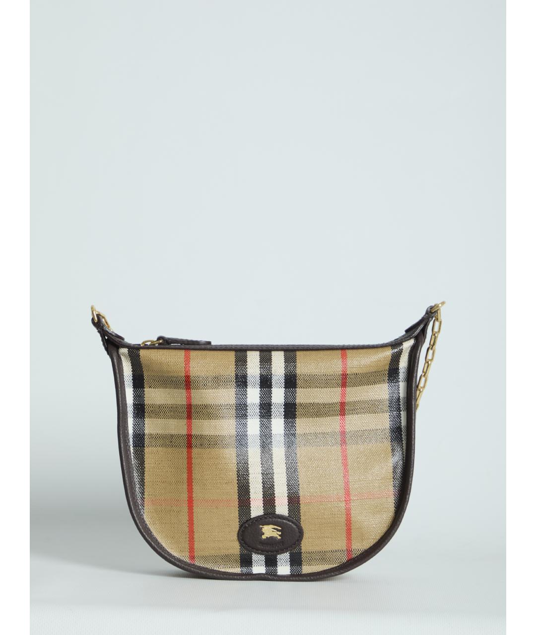 BURBERRY Бежевая сумка через плечо, фото 1