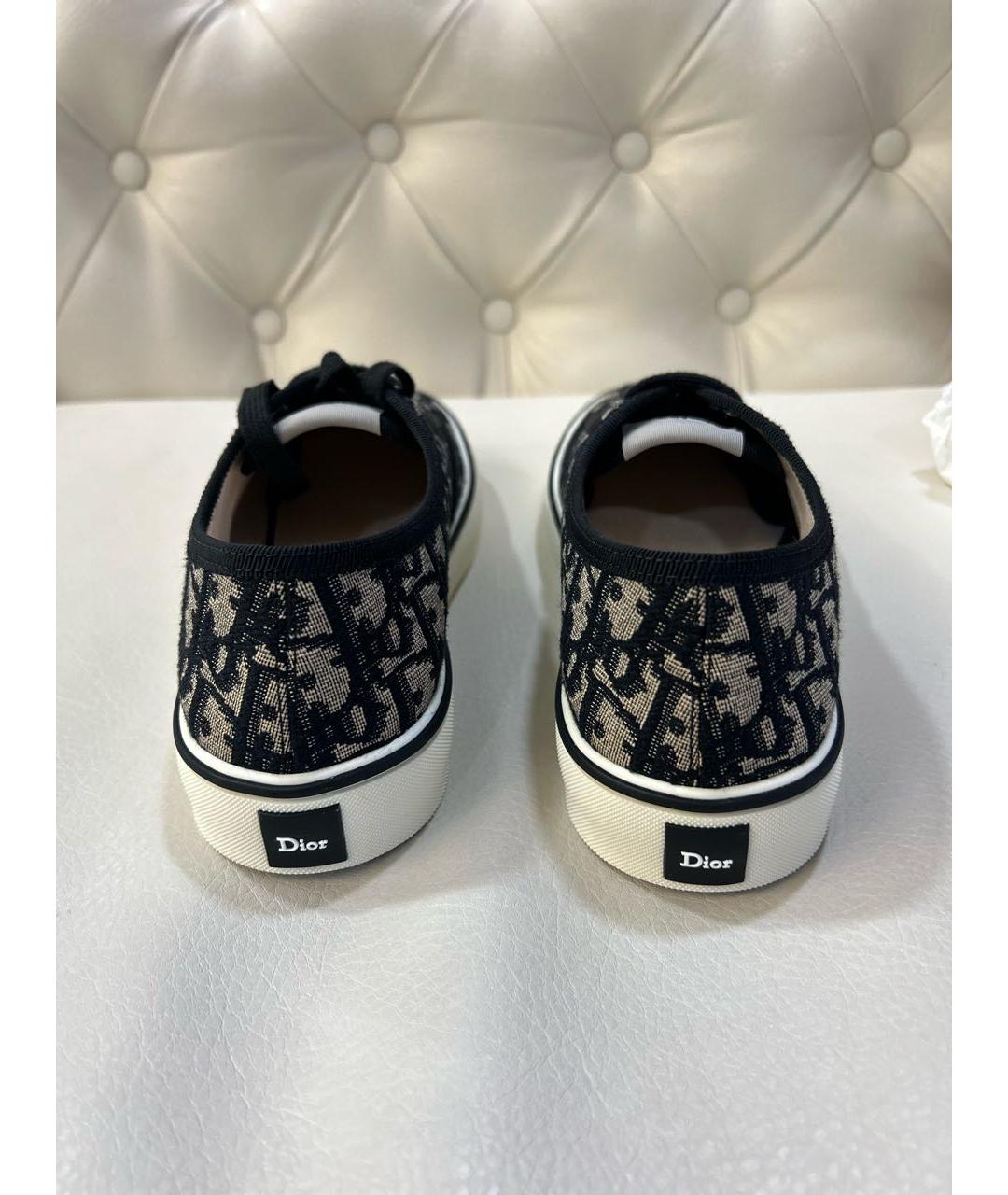 CHRISTIAN DIOR Текстильные кеды, фото 4