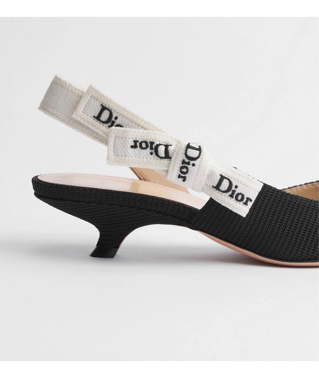 CHRISTIAN DIOR Черные туфли, фото 4