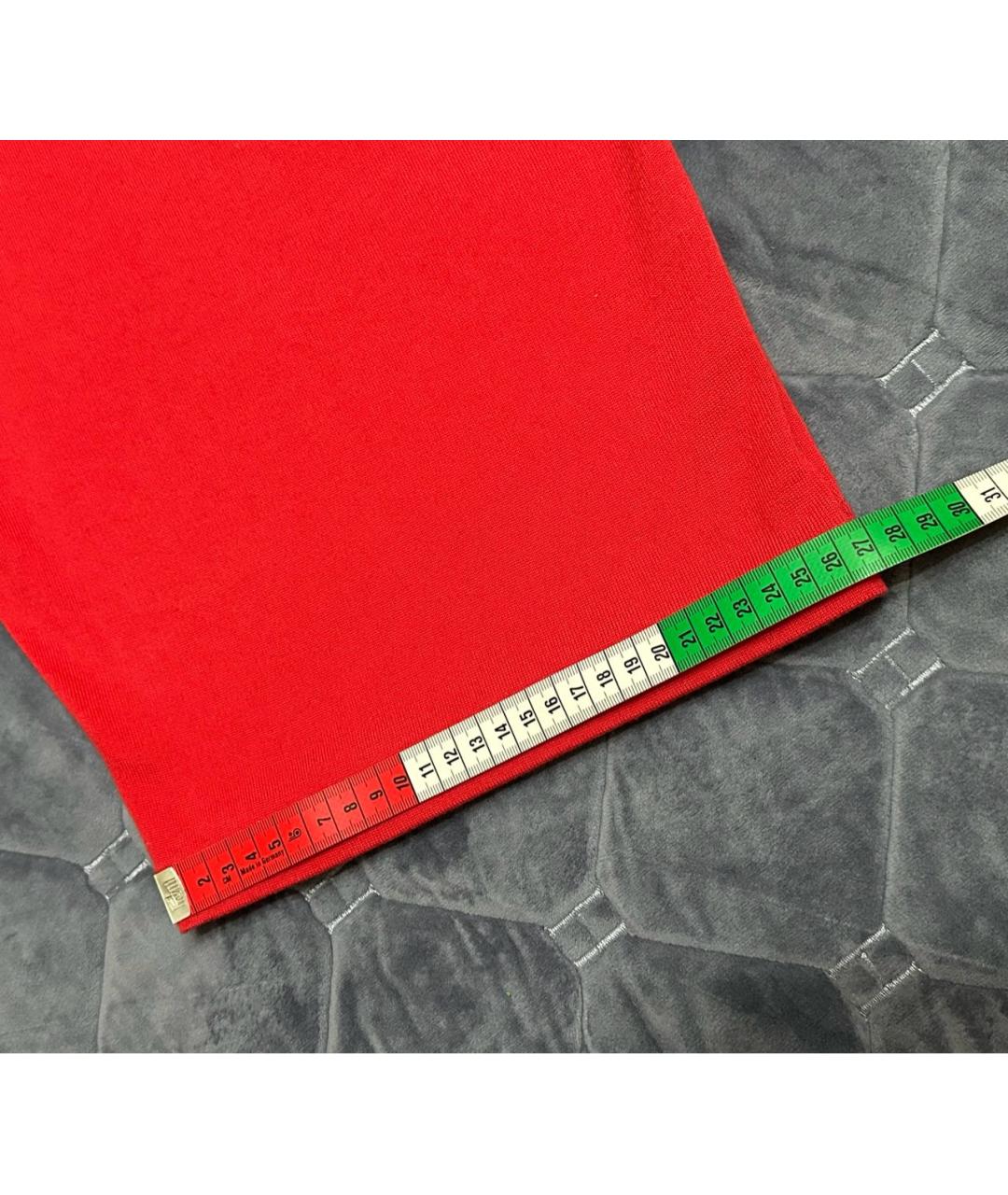 KITON Красные хлопковые шорты, фото 7