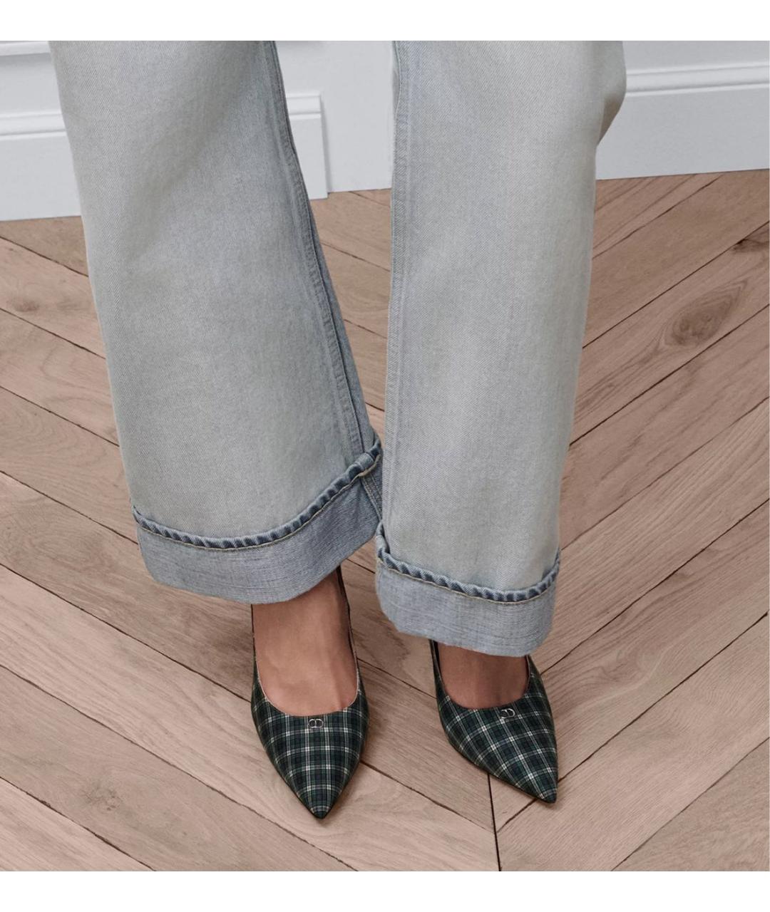 CHRISTIAN DIOR Зеленые туфли, фото 2