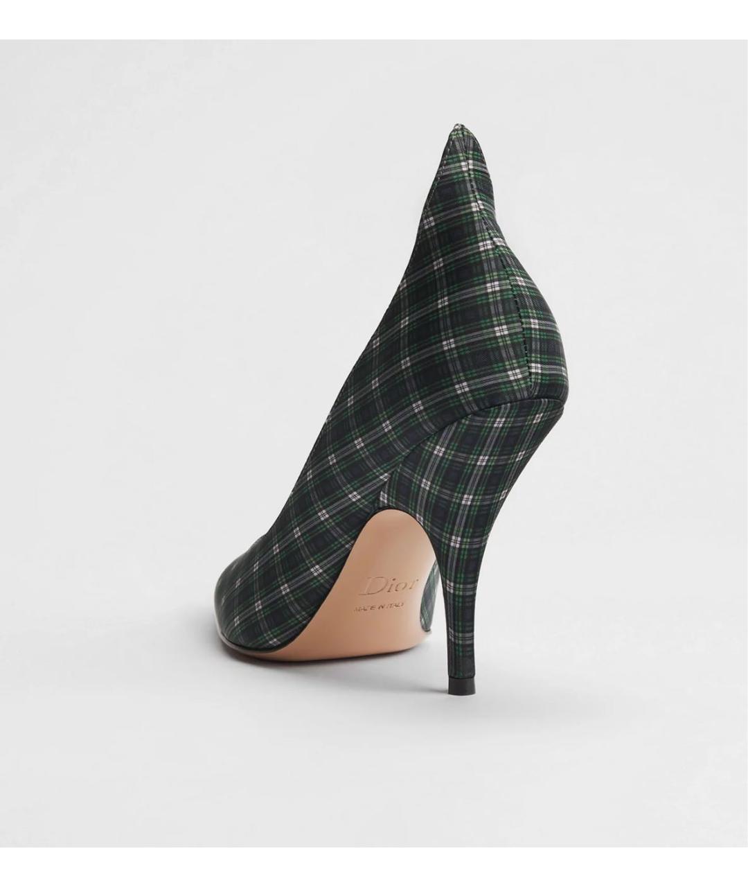 CHRISTIAN DIOR Зеленые туфли, фото 4