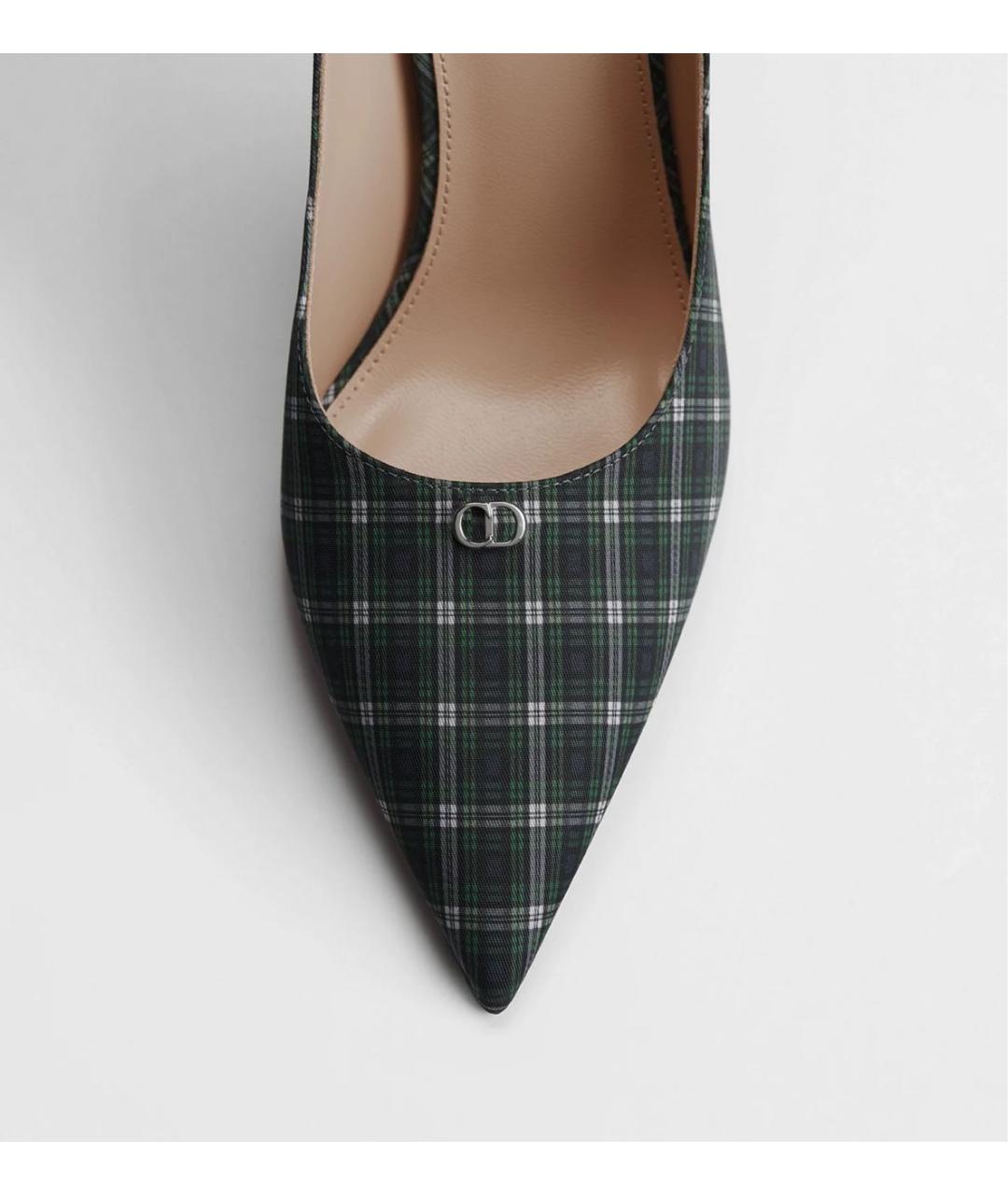 CHRISTIAN DIOR Зеленые туфли, фото 5