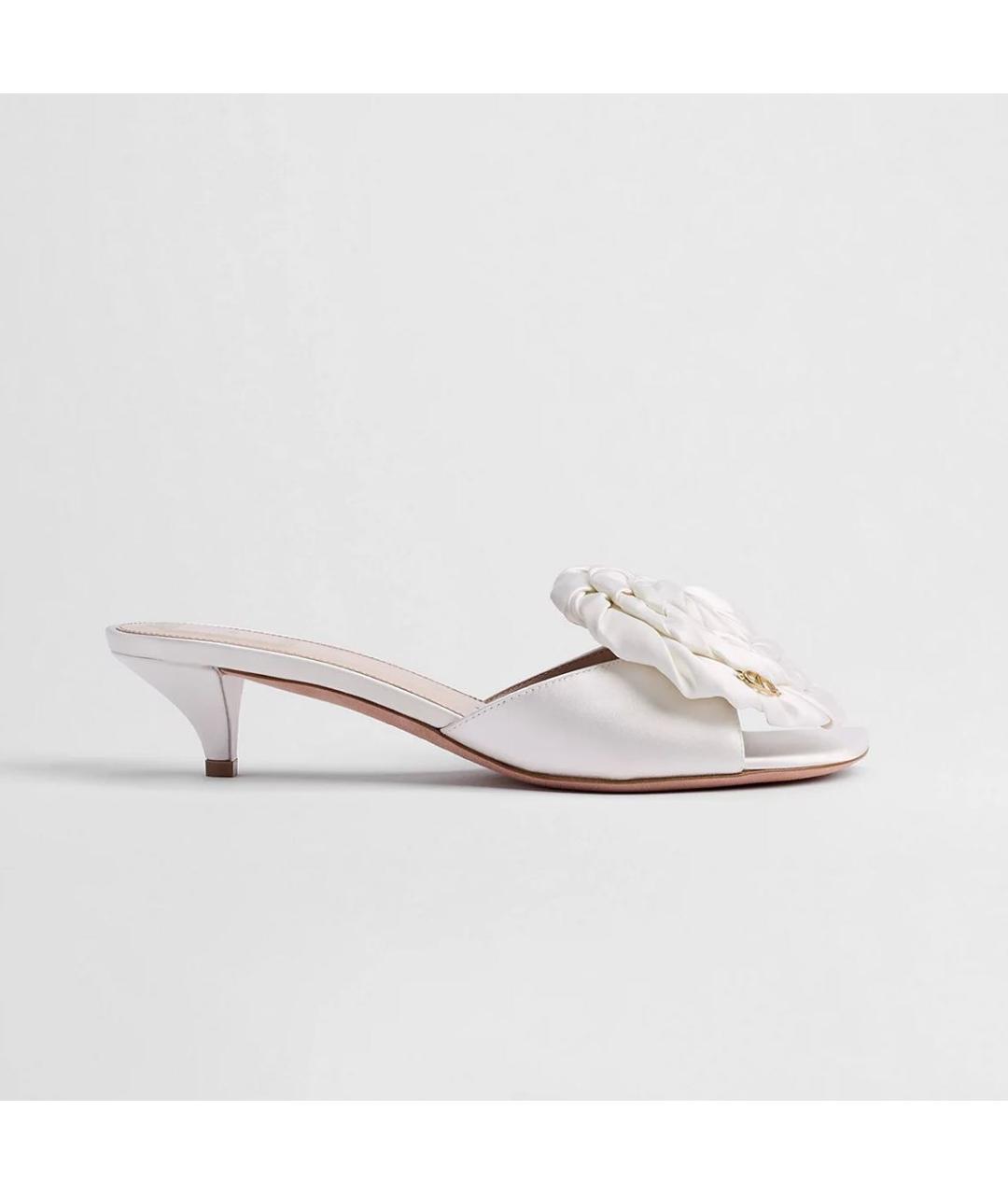 CHRISTIAN DIOR Белые босоножки, фото 5