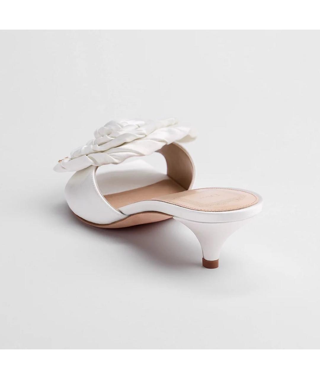 CHRISTIAN DIOR Белые босоножки, фото 3