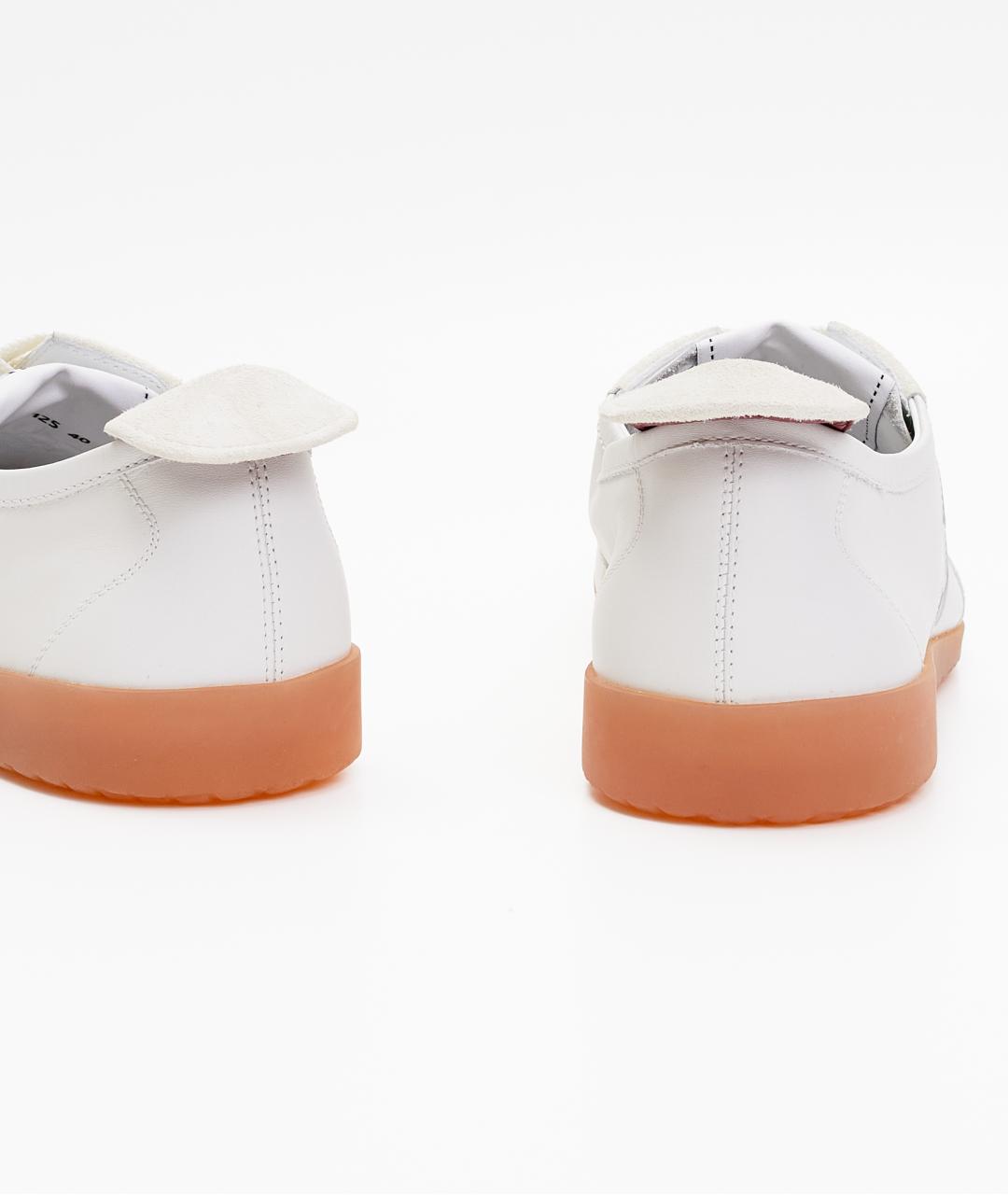 CHANEL Белые кожаные кеды, фото 6