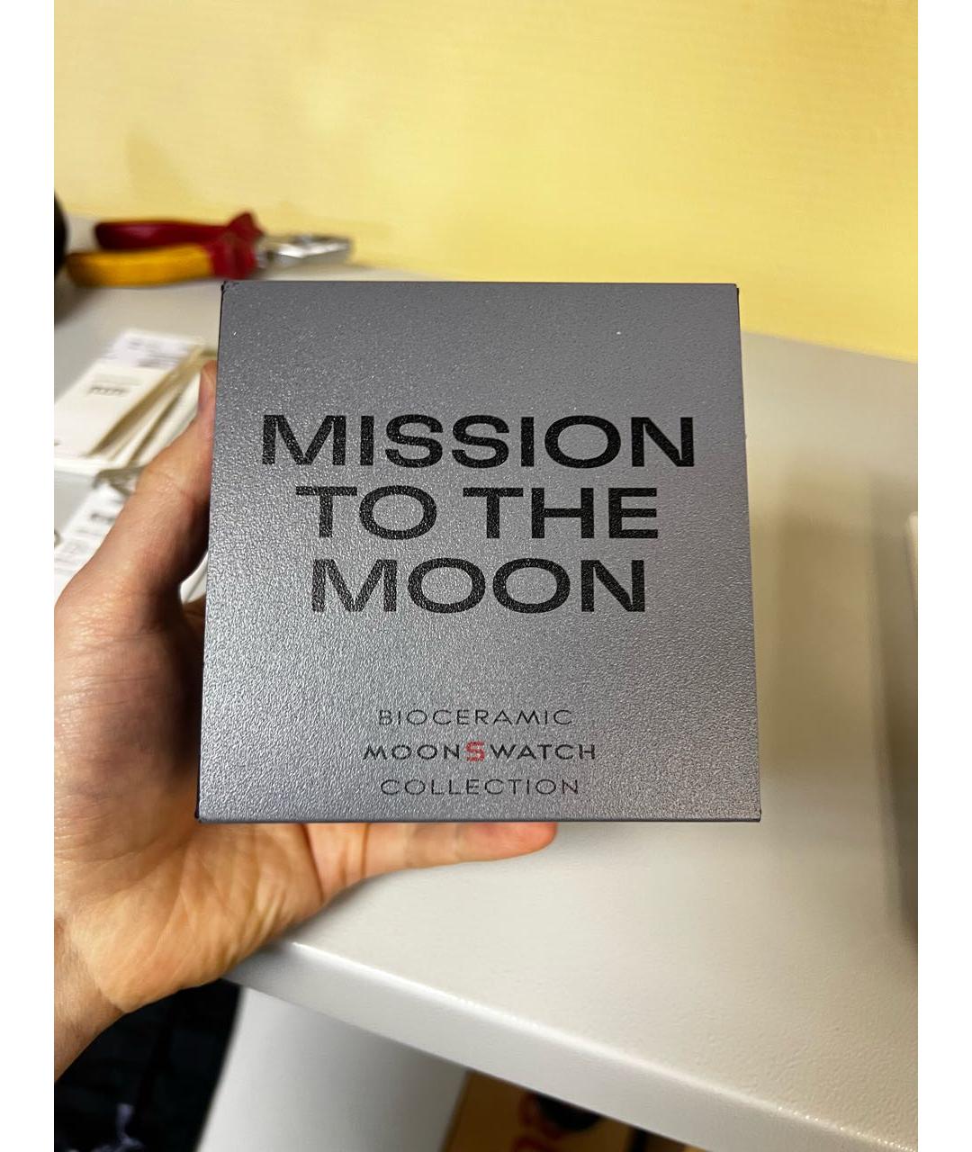 Swatch Черные часы, фото 3