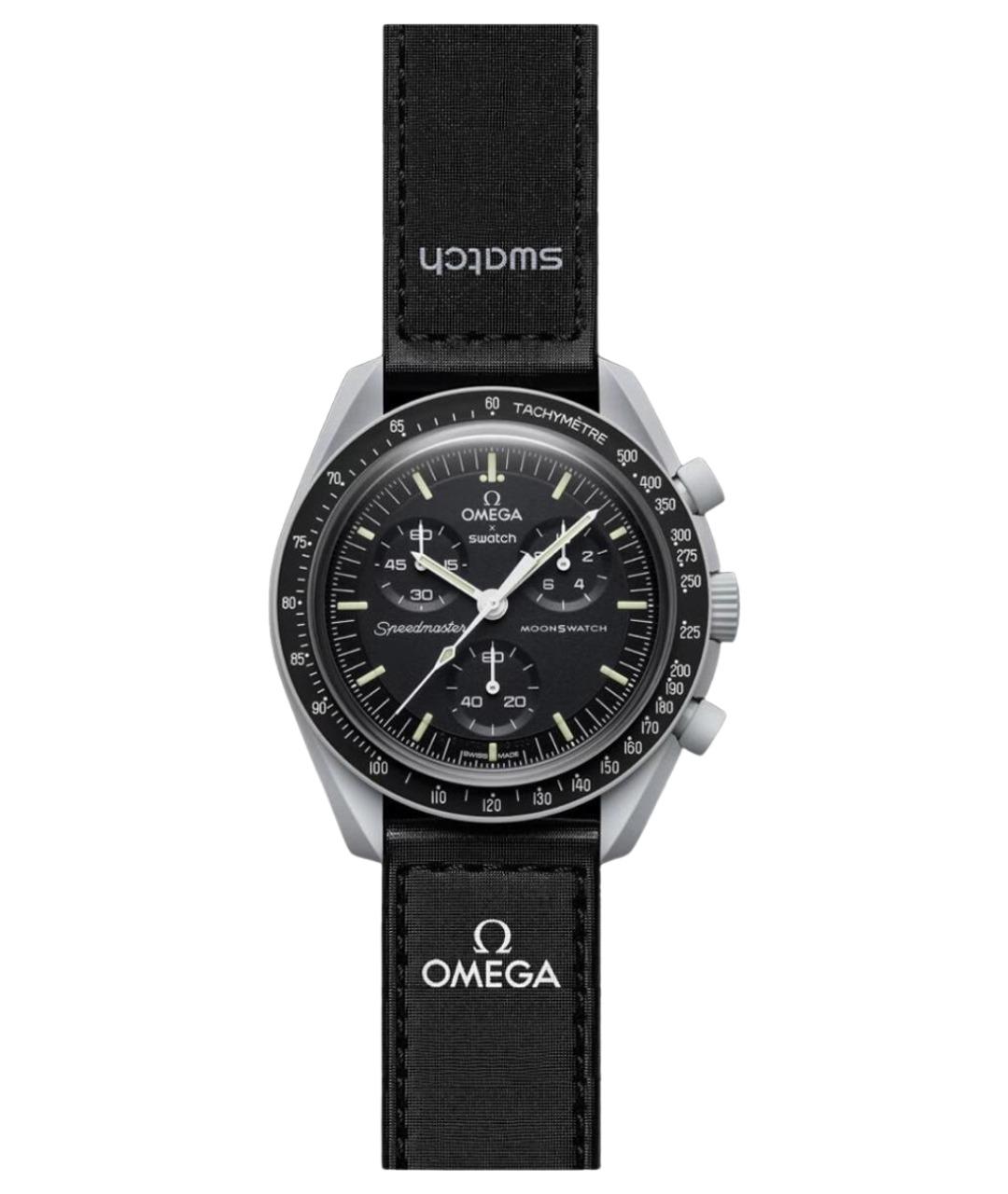 Swatch Черные часы, фото 1