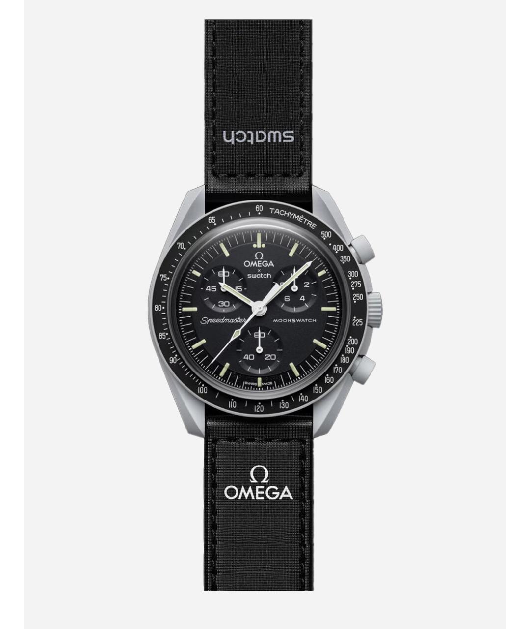 Swatch Черные часы, фото 4