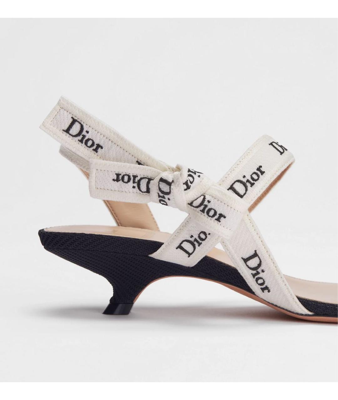 CHRISTIAN DIOR Черные босоножки, фото 5