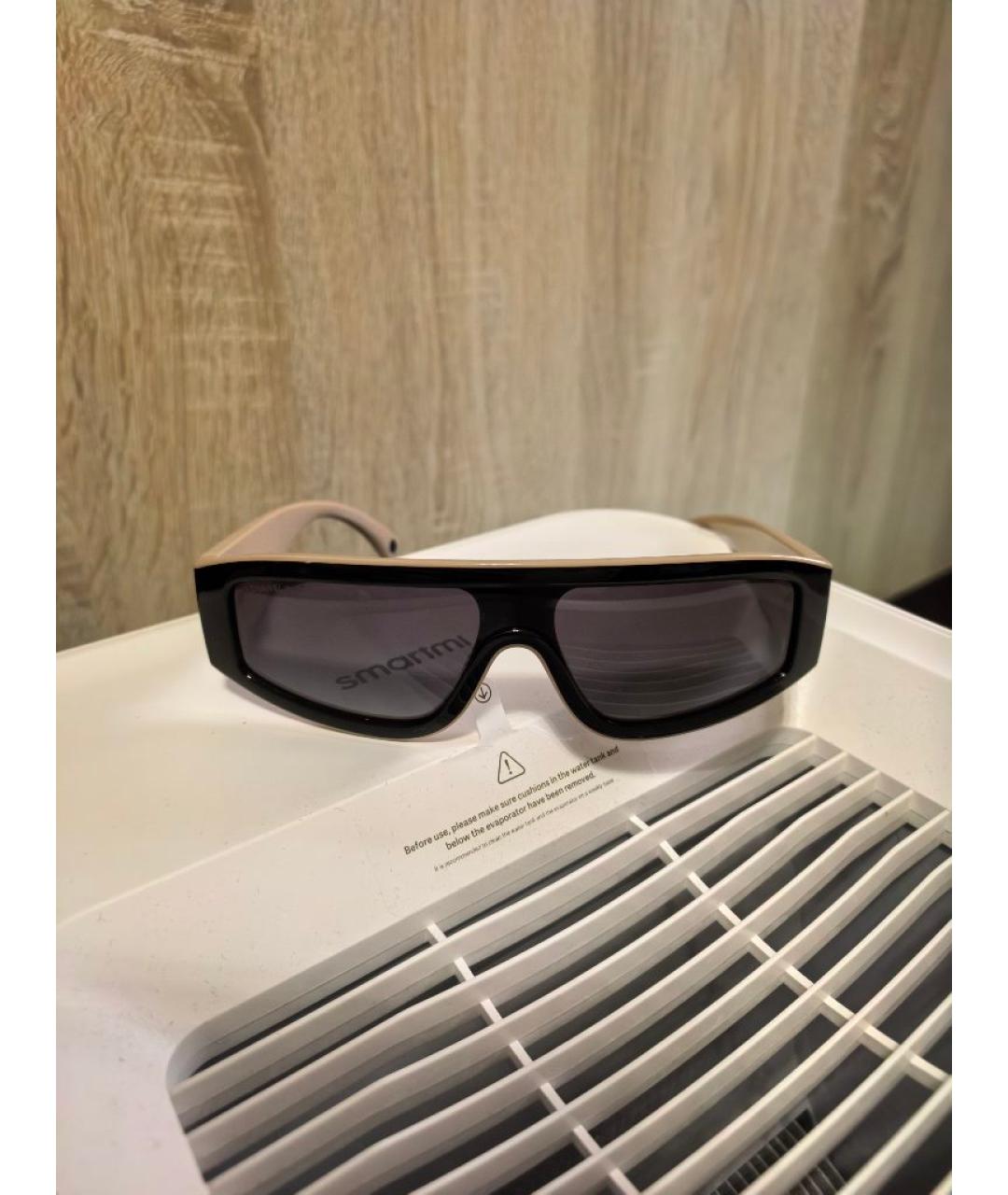 CHANEL Черные пластиковые солнцезащитные очки, фото 5