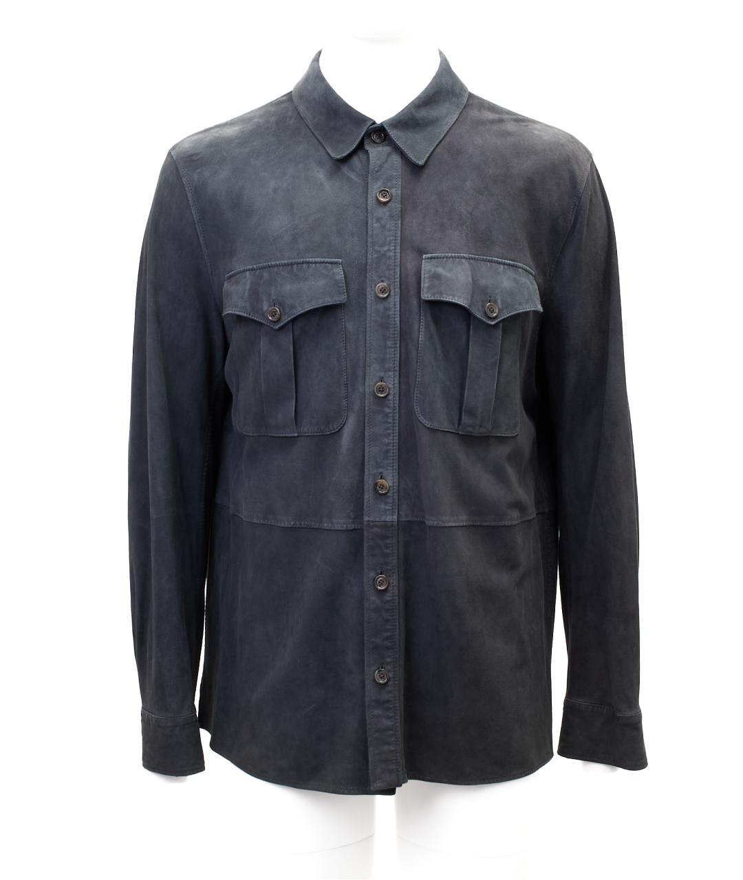 RALPH LAUREN Зеленая хлопковая кэжуал рубашка, фото 5