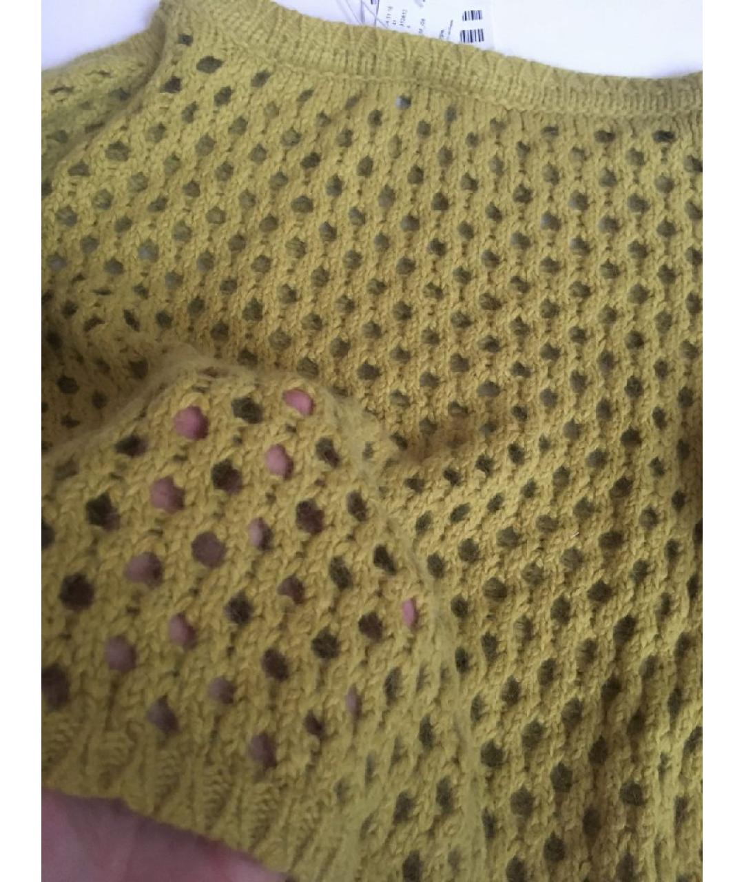 MARELLA Горчичный джемпер / свитер, фото 5