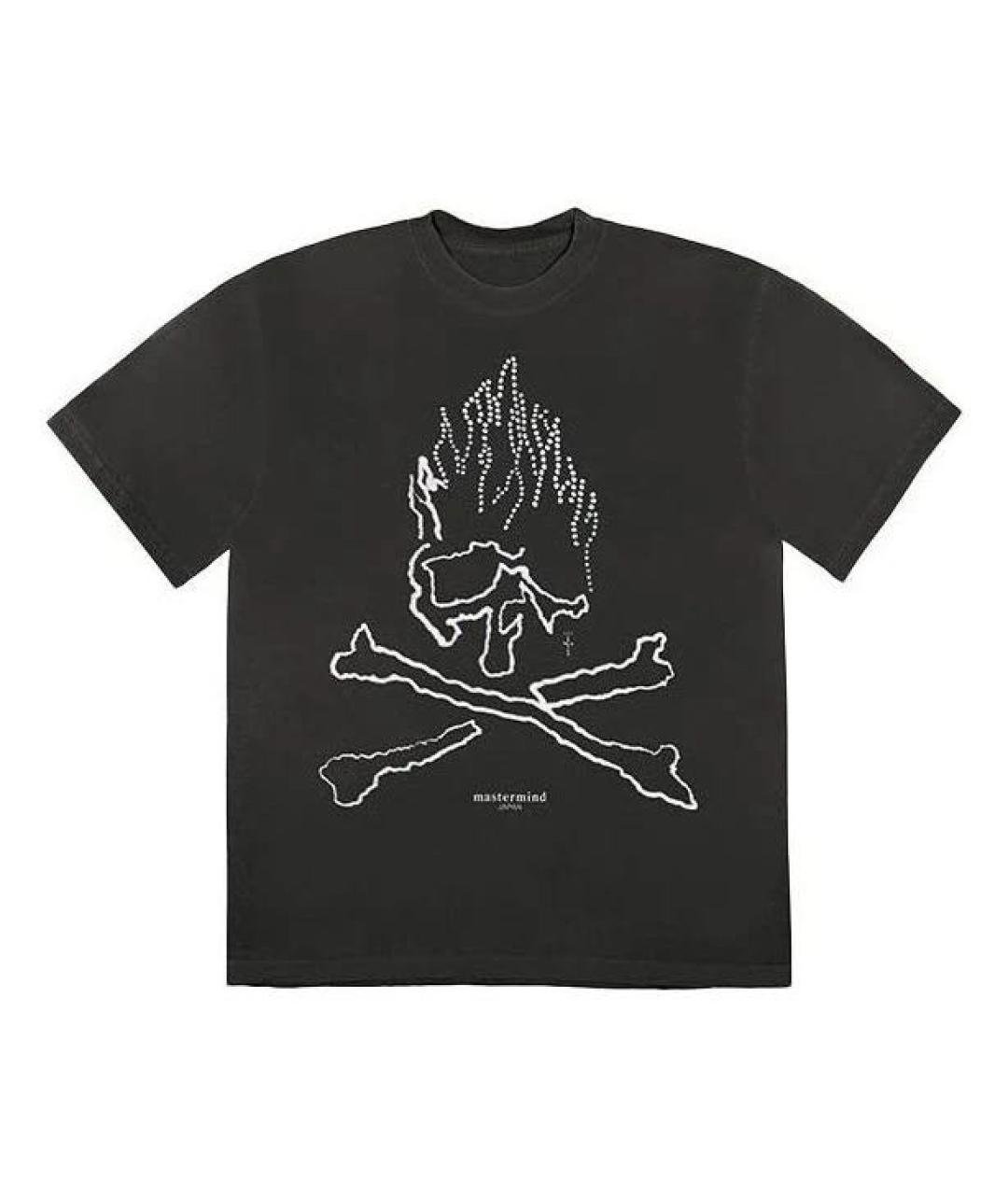 CACTUS JACK BY TRAVIS SCOTT Черная хлопковая футболка, фото 1