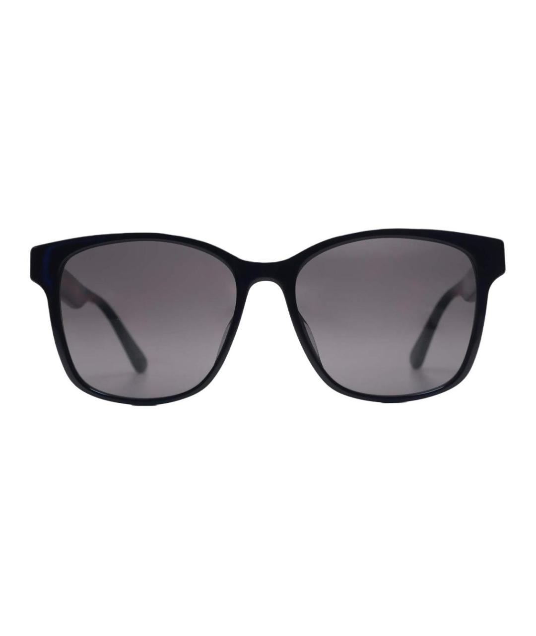 GUCCI Черные пластиковые солнцезащитные очки, фото 2