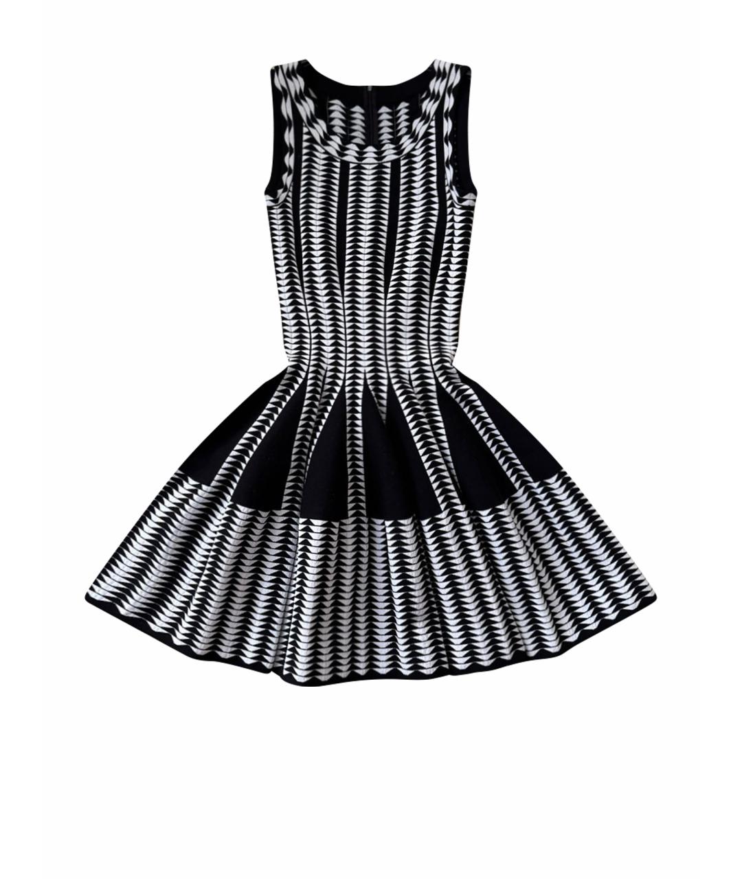 ALAIA Черное шерстяное повседневное платье, фото 1