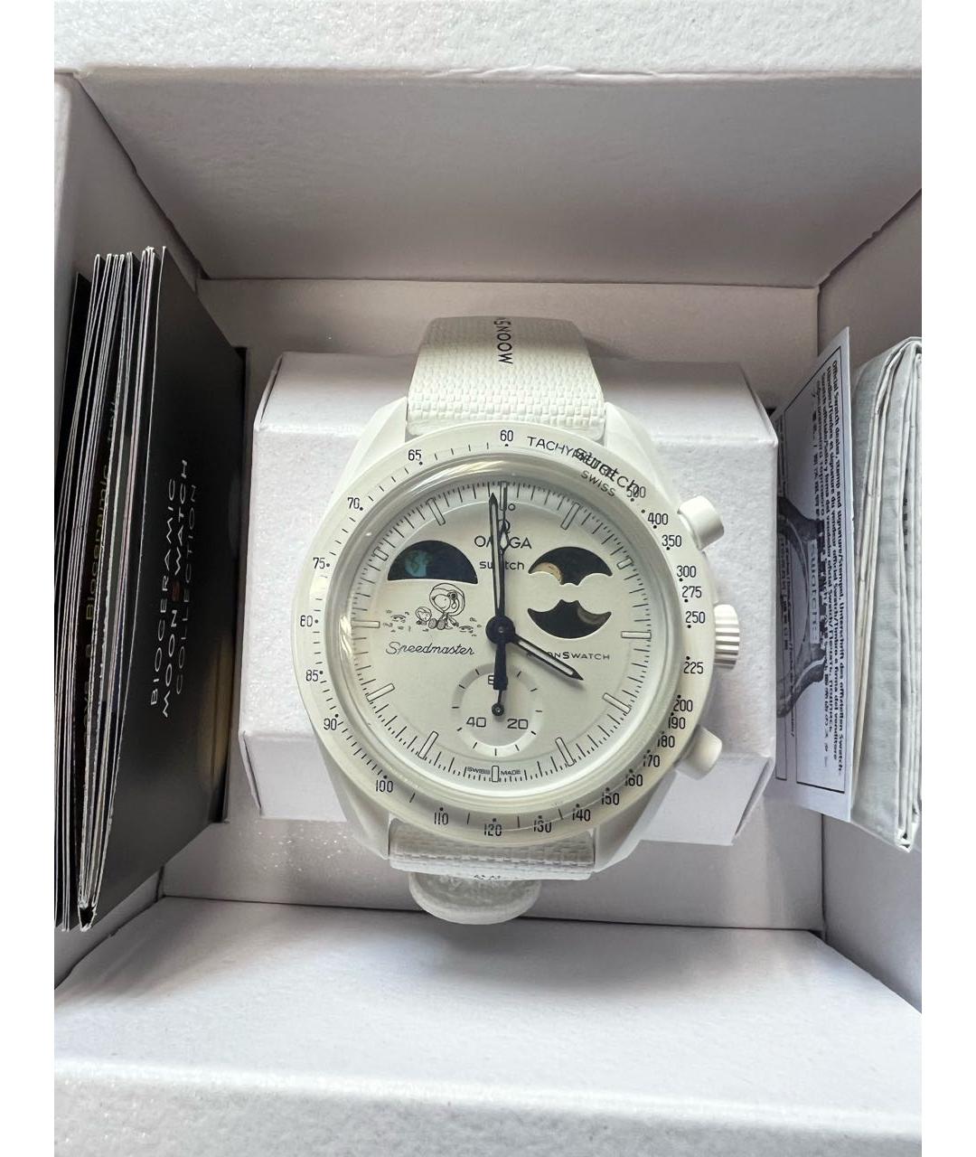 Swatch Белые часы, фото 2