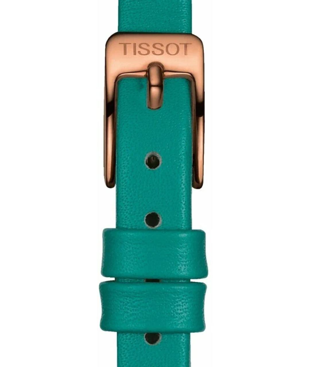 TISSOT Бежевые кожаные часы, фото 3