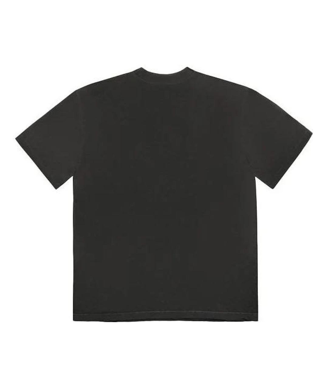 MASTERMIND JAPAN Черная хлопковая футболка, фото 2