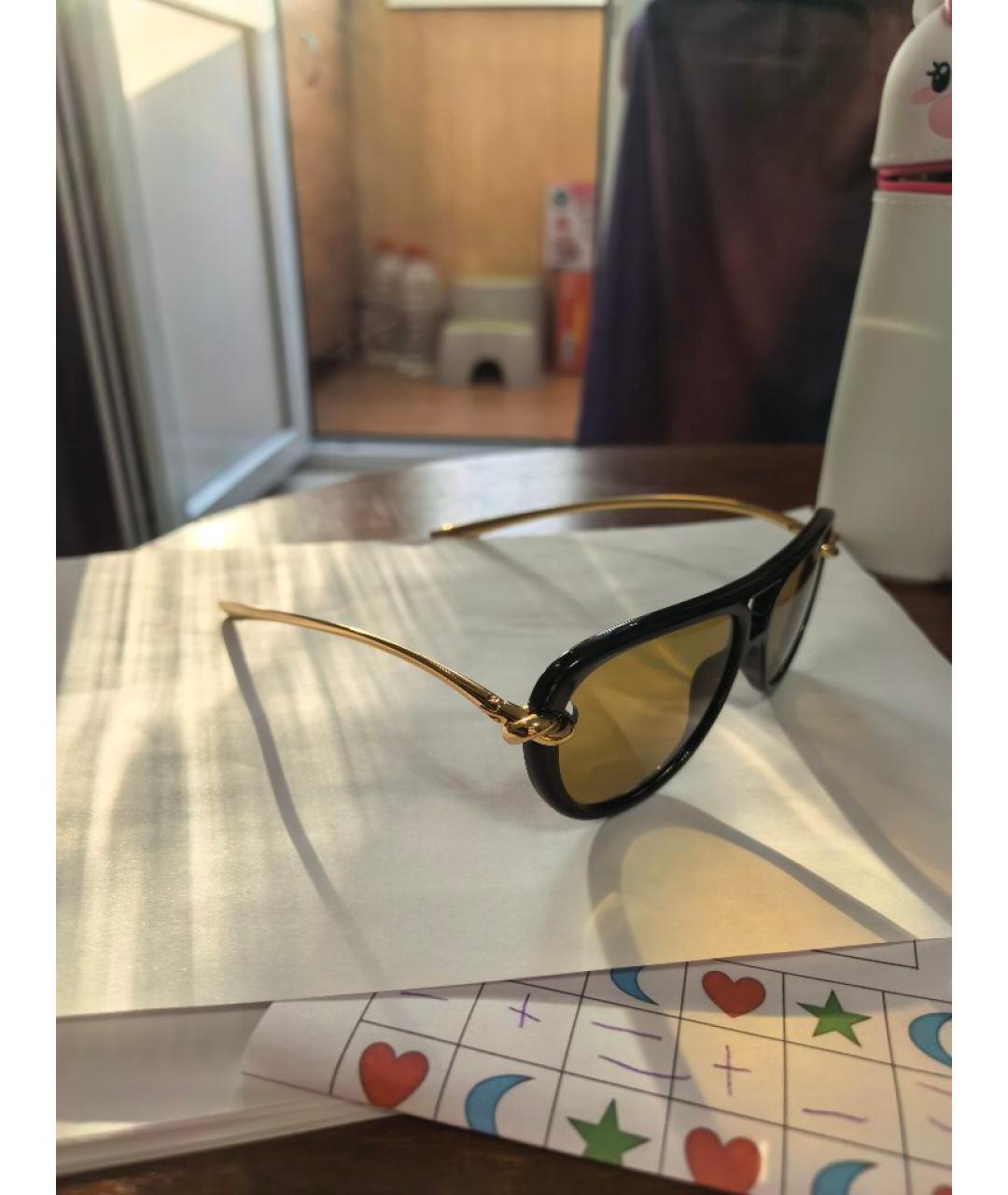 BOTTEGA VENETA Черные солнцезащитные очки, фото 2