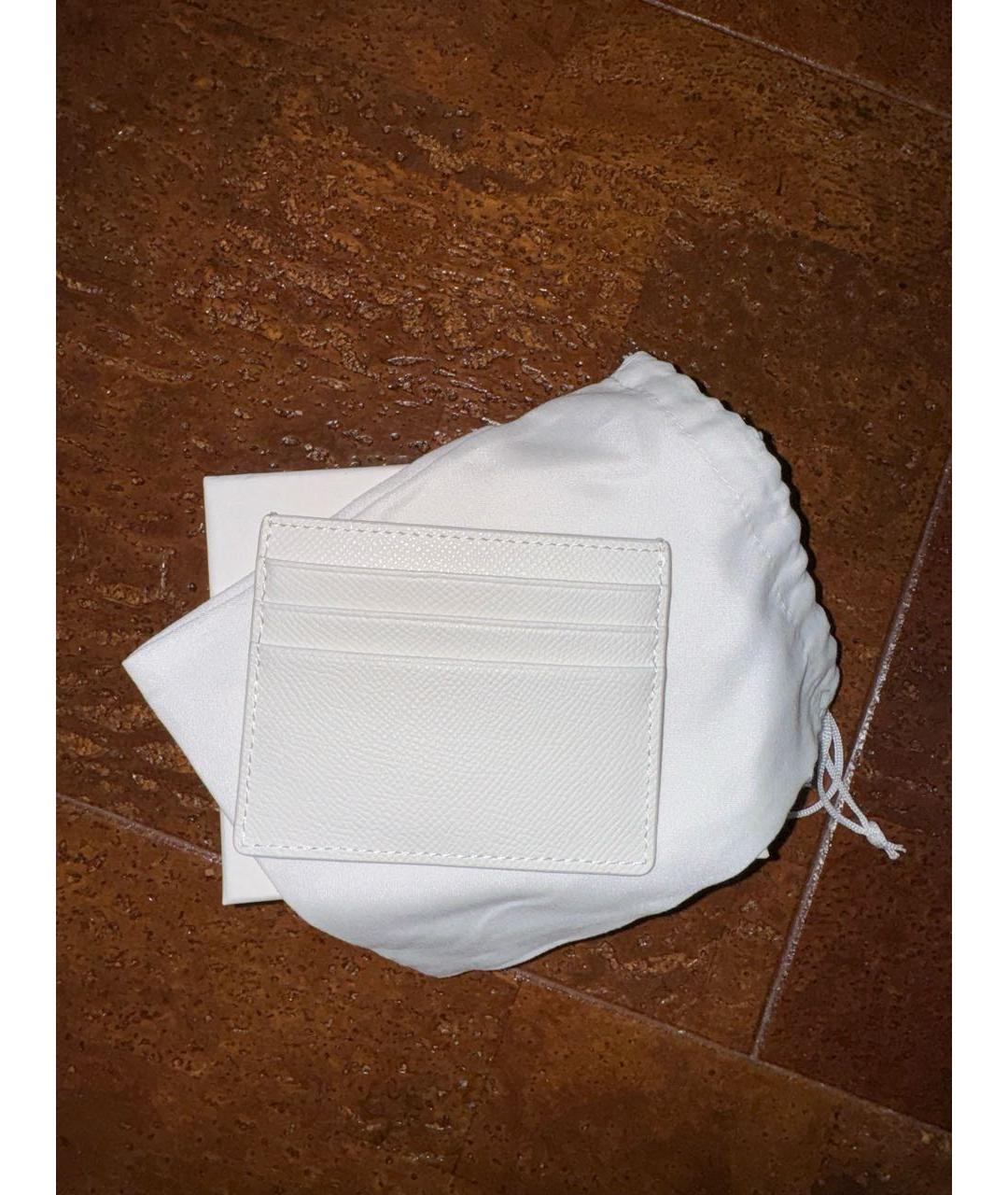 FURLA Белый кожаный кардхолдер, фото 3
