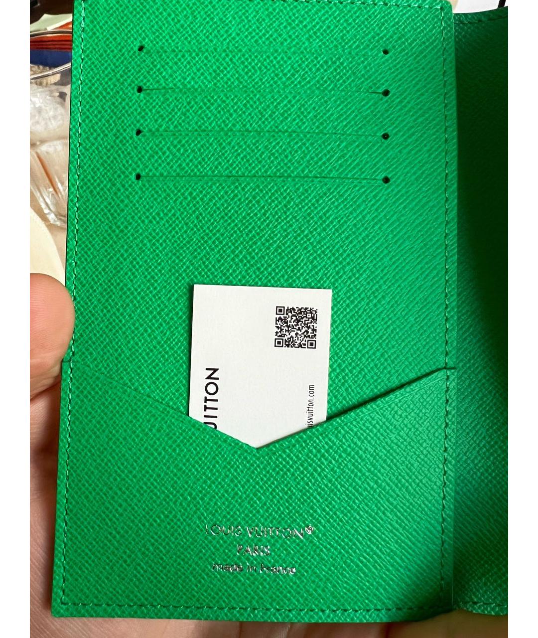 LOUIS VUITTON Белый кошелек, фото 4