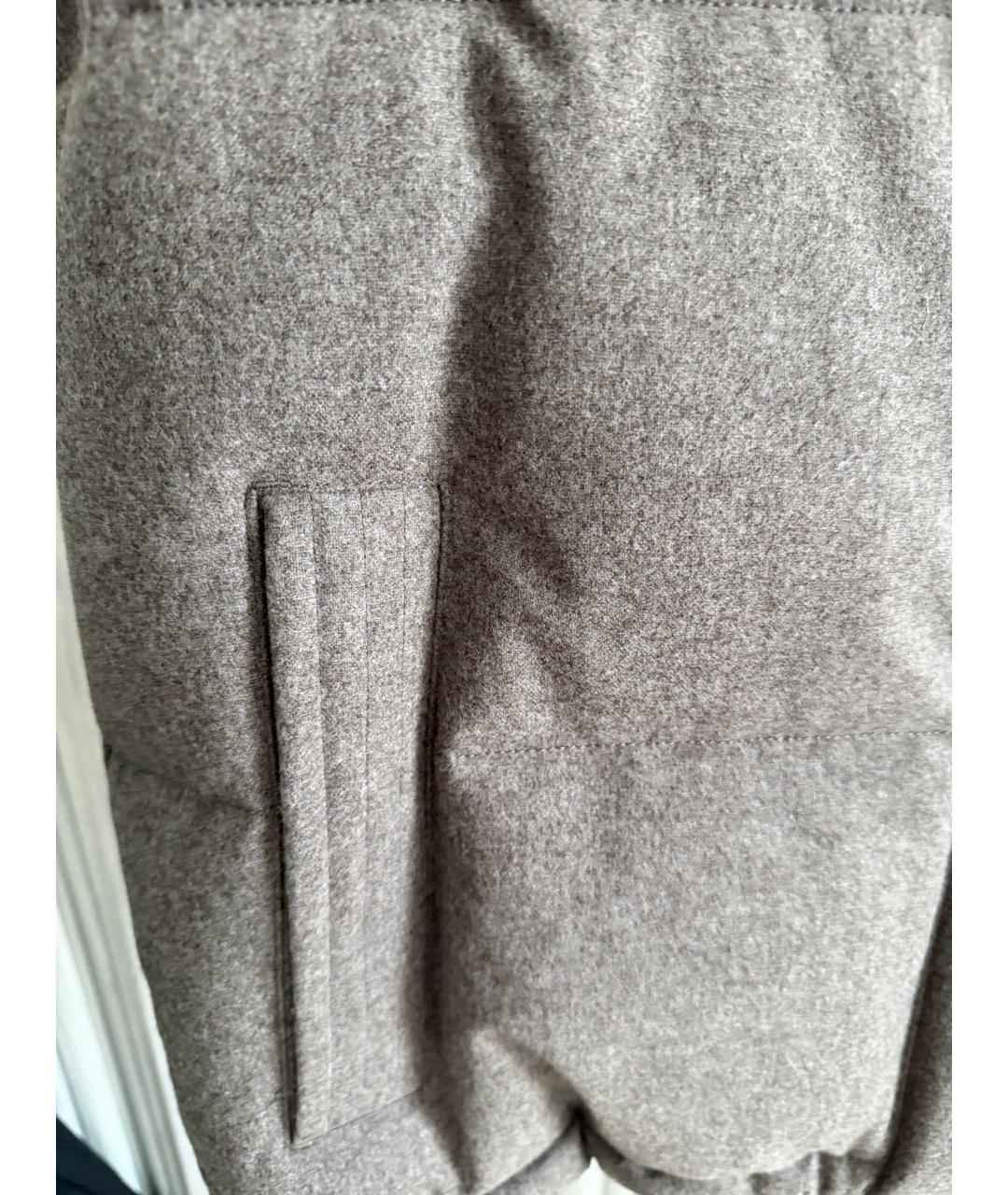 12 STOREEZ Коричневый кашемировый жилет, фото 4