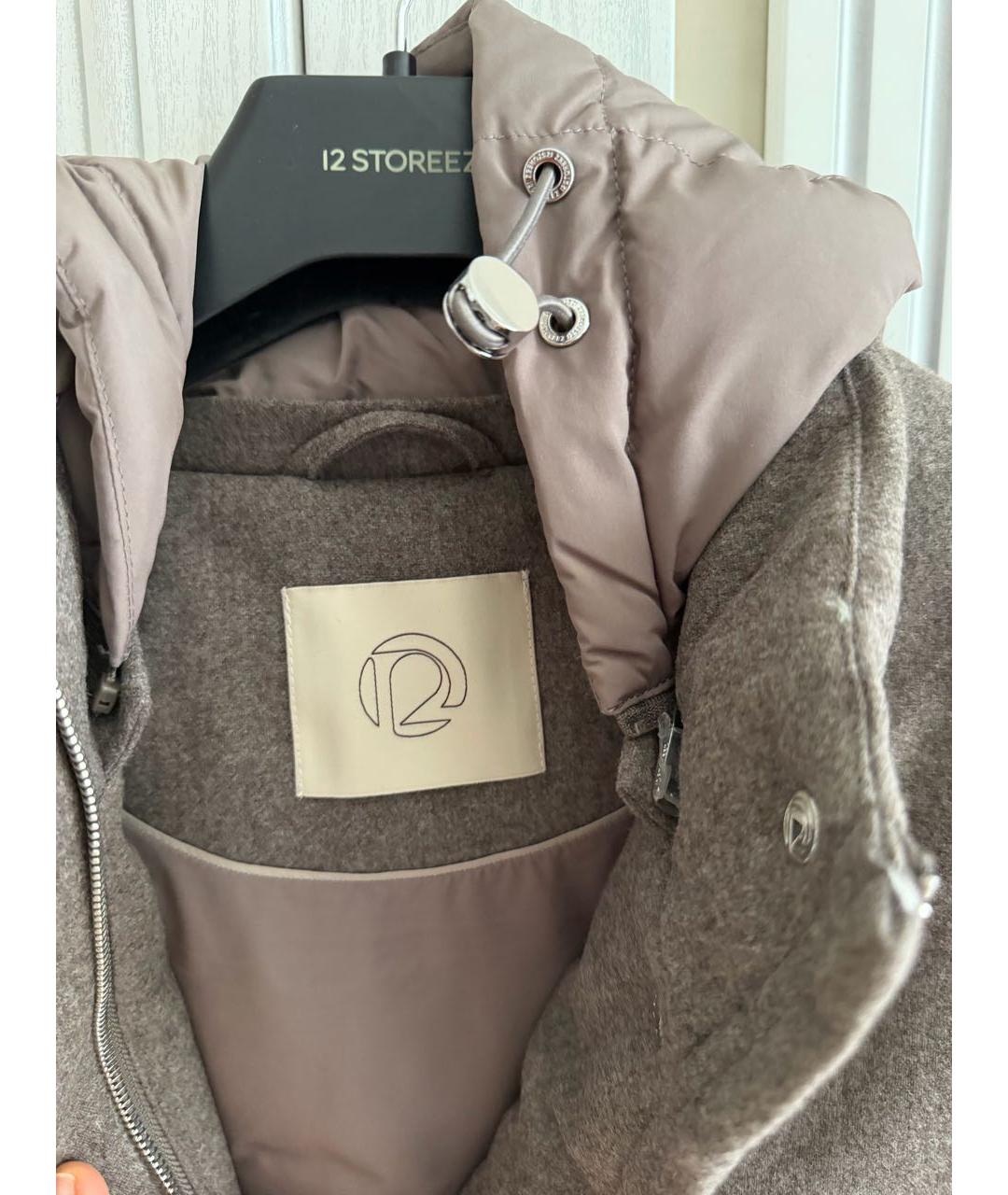 12 STOREEZ Коричневый кашемировый жилет, фото 3