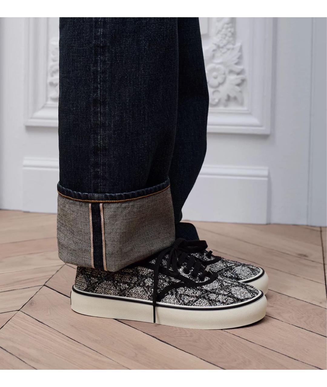 CHRISTIAN DIOR Черные кеды, фото 2