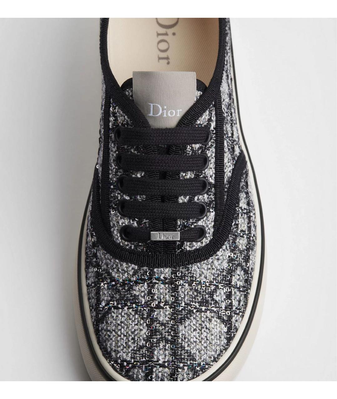 CHRISTIAN DIOR Черные кеды, фото 5