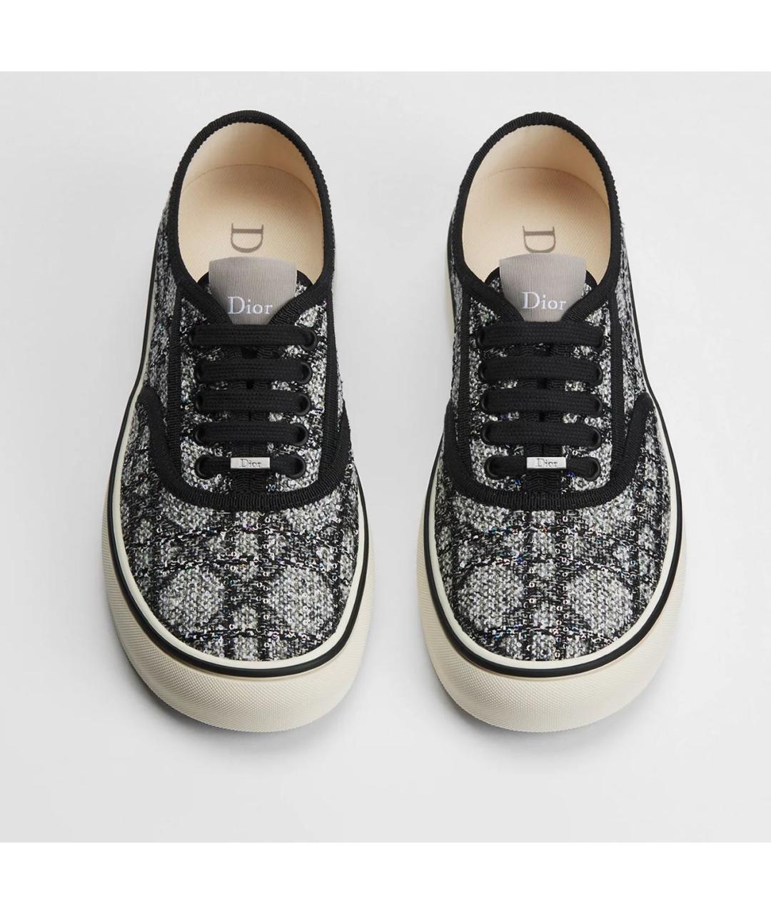CHRISTIAN DIOR Черные кеды, фото 3