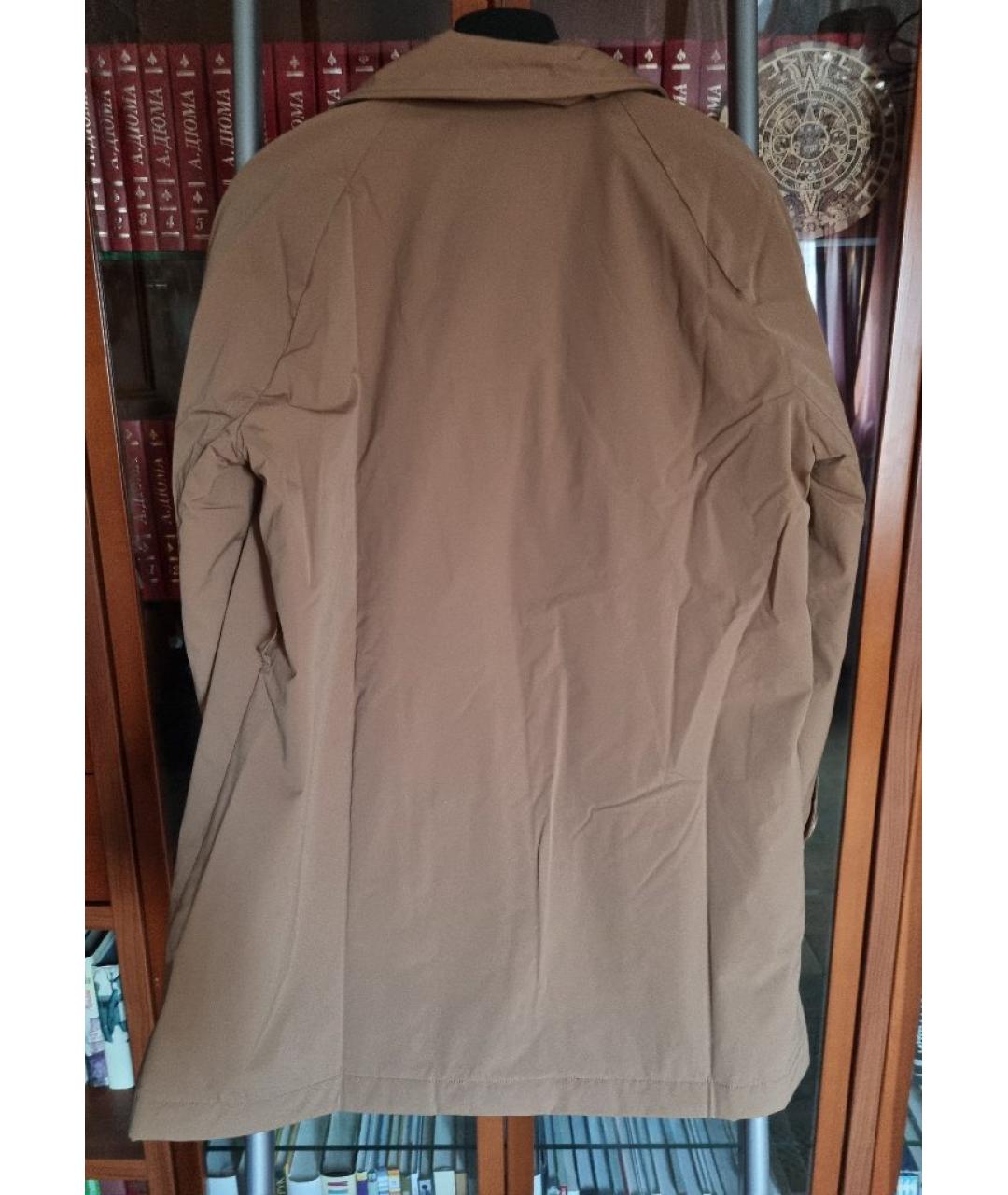 MARELLA Коричневая полиамидовая куртка, фото 2