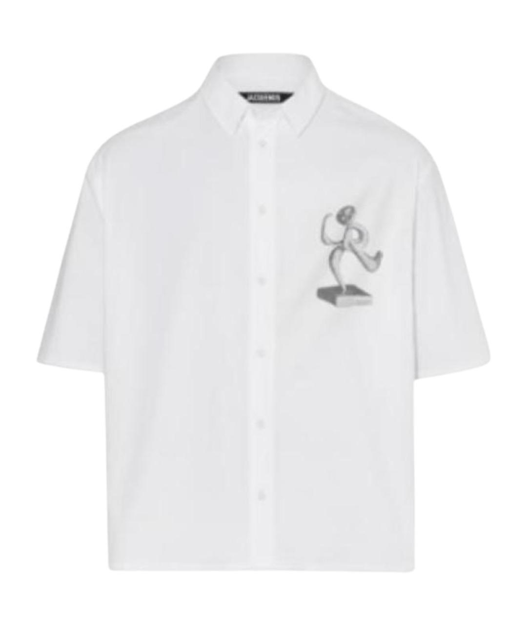 JACQUEMUS Белая классическая рубашка, фото 1