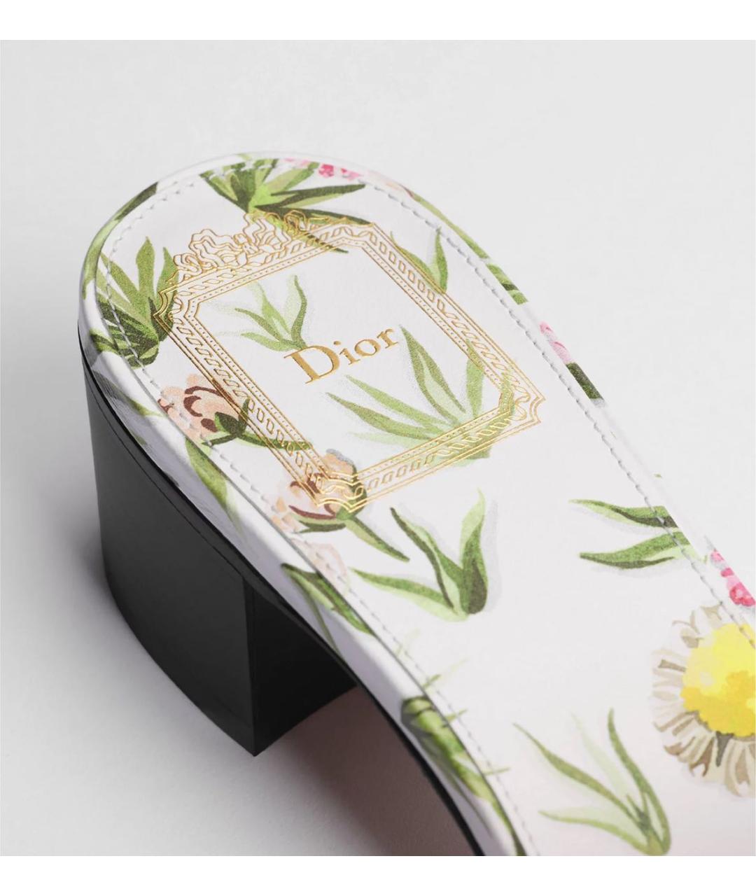 CHRISTIAN DIOR Белые мюли, фото 4