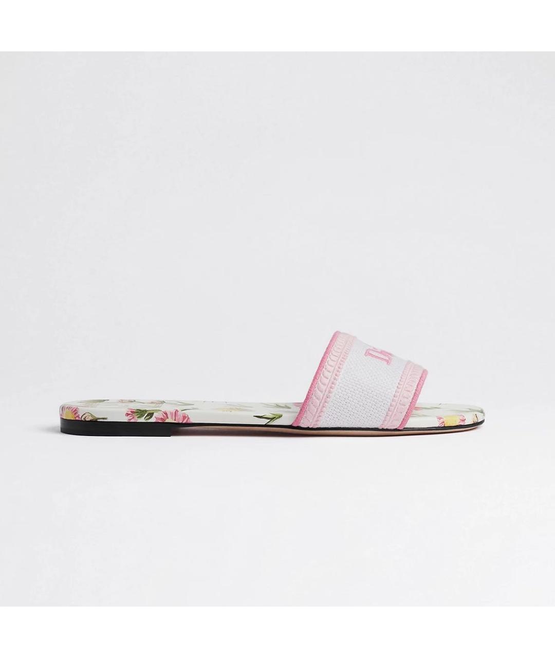 CHRISTIAN DIOR Белые мюли, фото 6