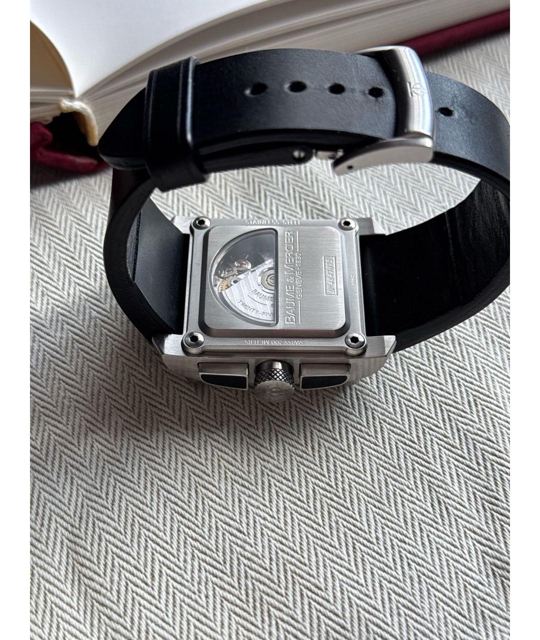 BAUME&MERCIER Серебряные стальные часы, фото 2