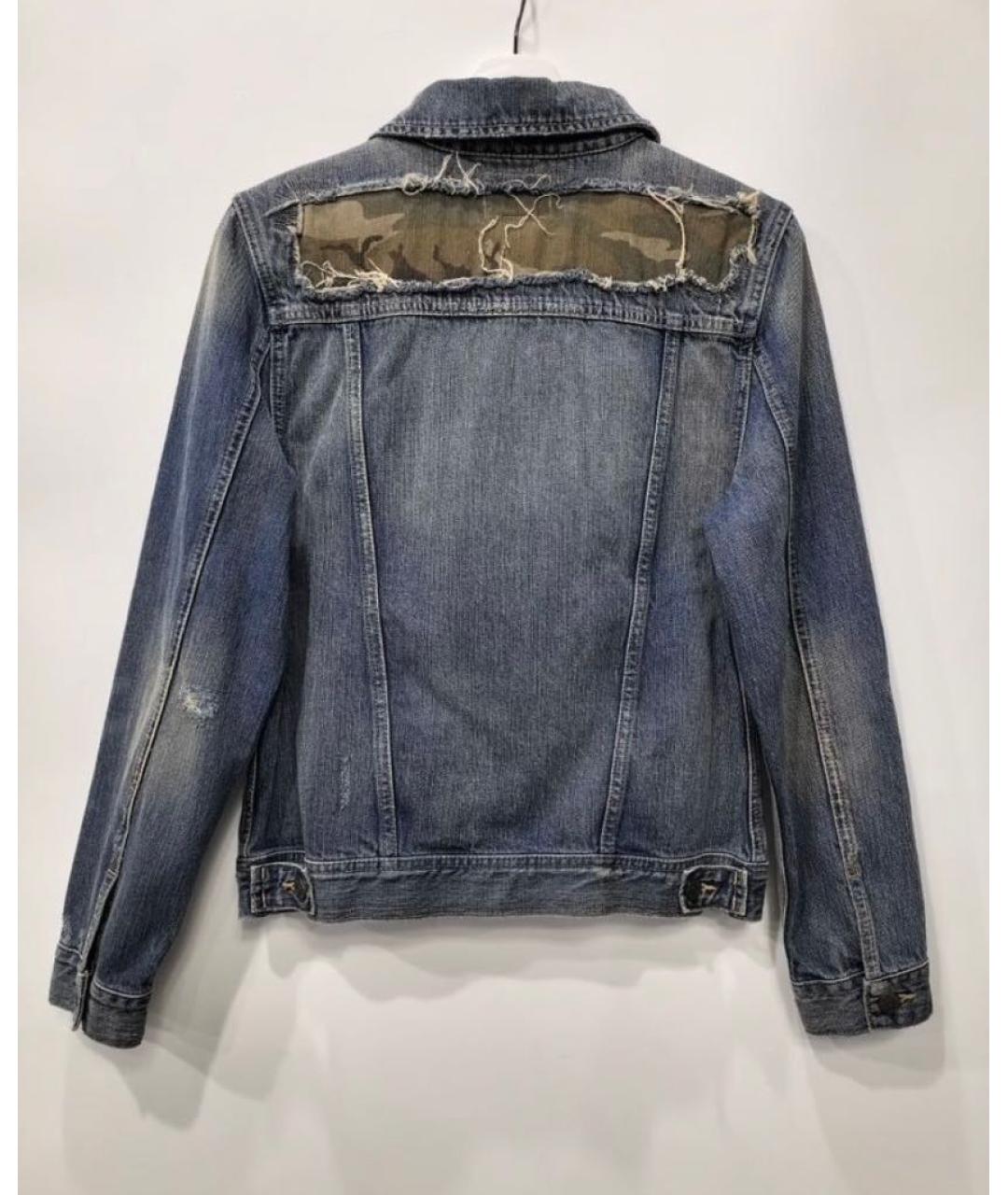 POLO RALPH LAUREN Темно-синяя деним куртка, фото 2