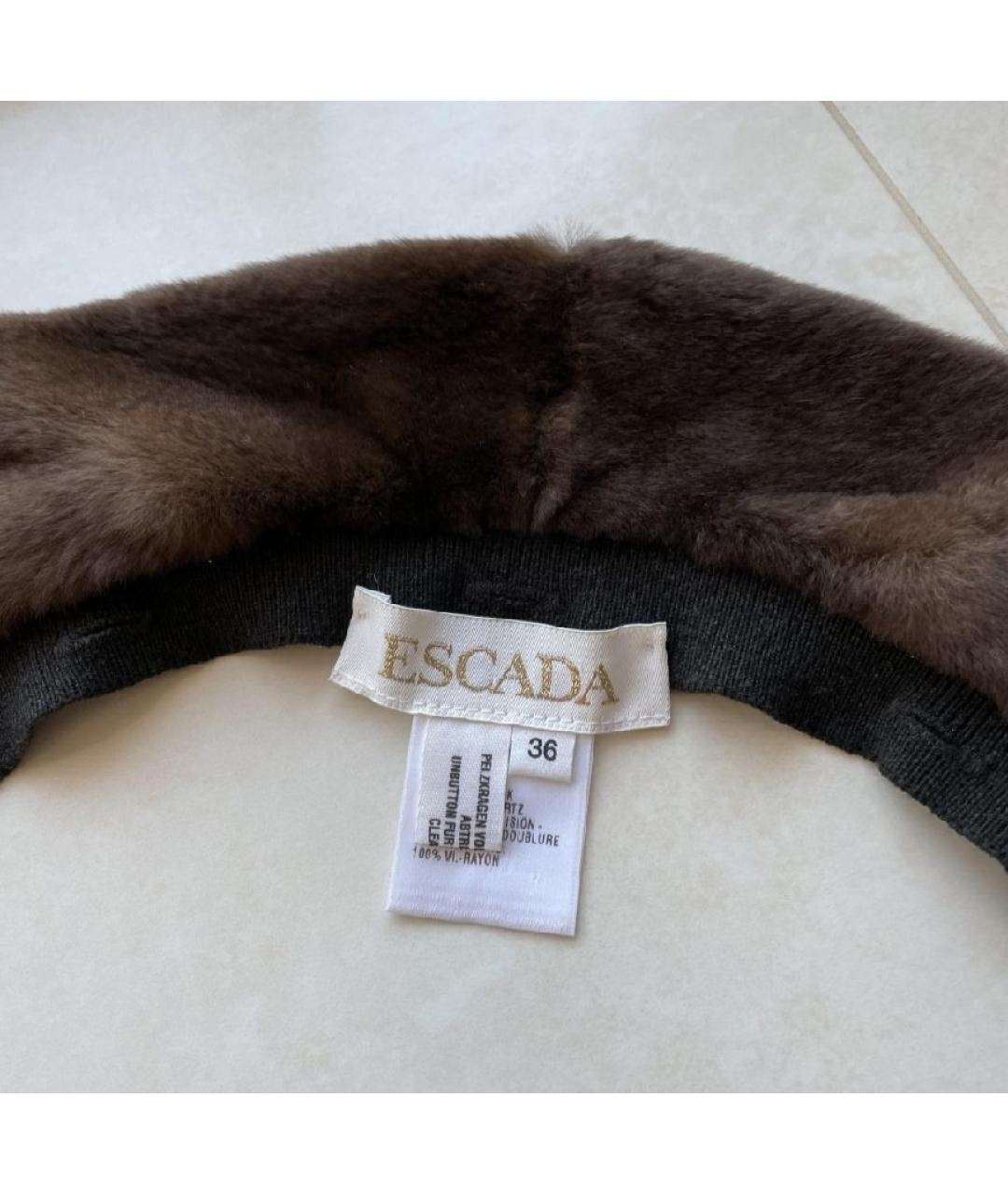 ESCADA Коричневый воротник, фото 4