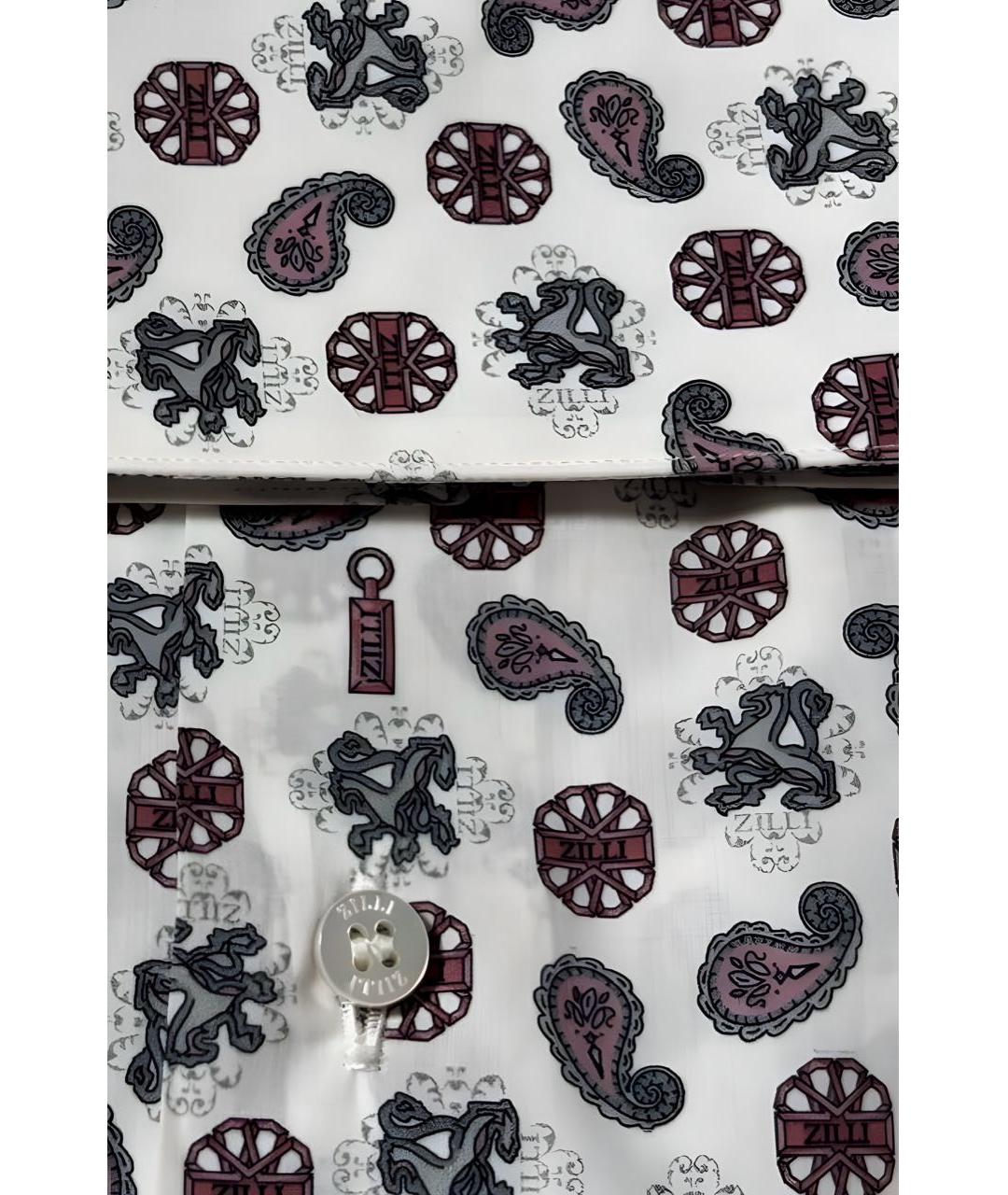 ZILLI Мульти хлопковая кэжуал рубашка, фото 3