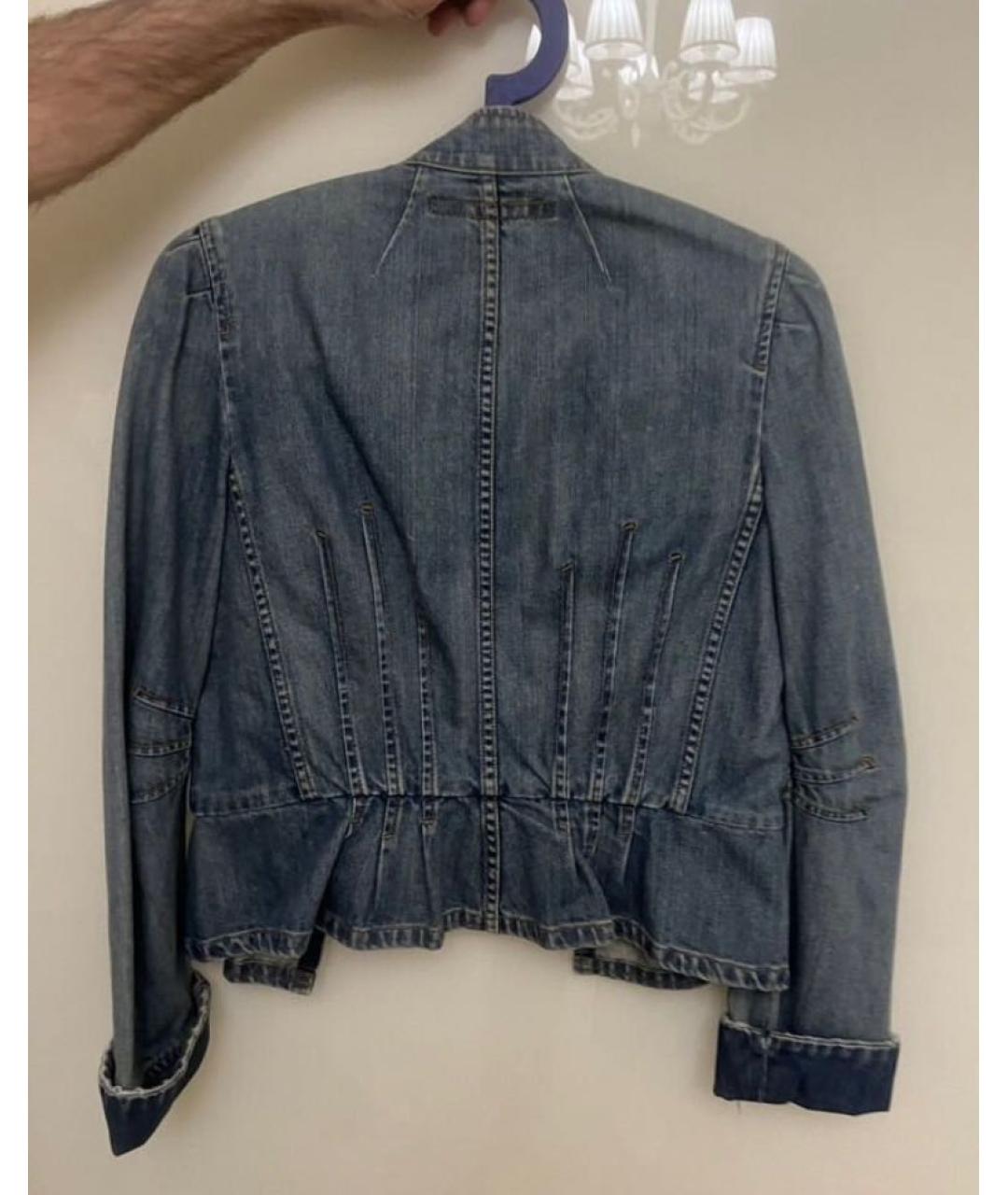 MARC JACOBS Синий деним жакет/пиджак, фото 3