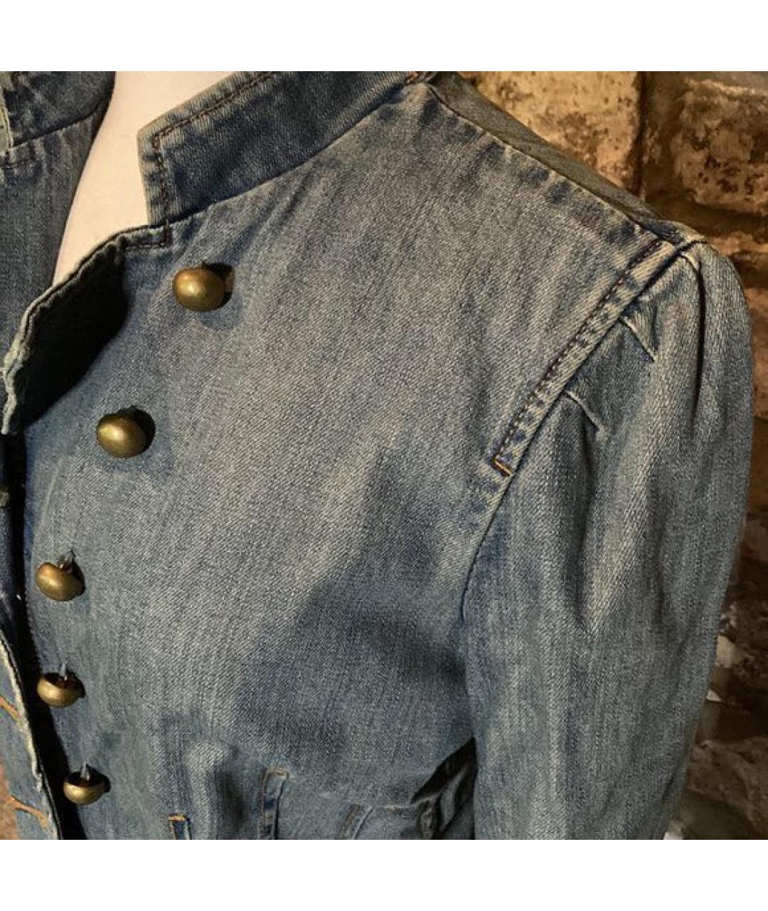 MARC JACOBS Синий деним жакет/пиджак, фото 8