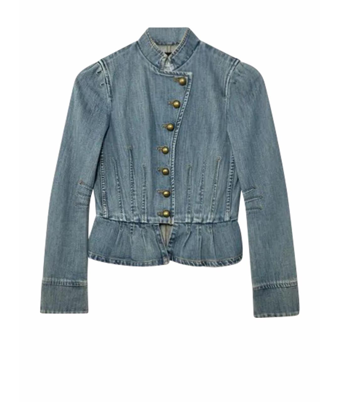 MARC JACOBS Синий деним жакет/пиджак, фото 1