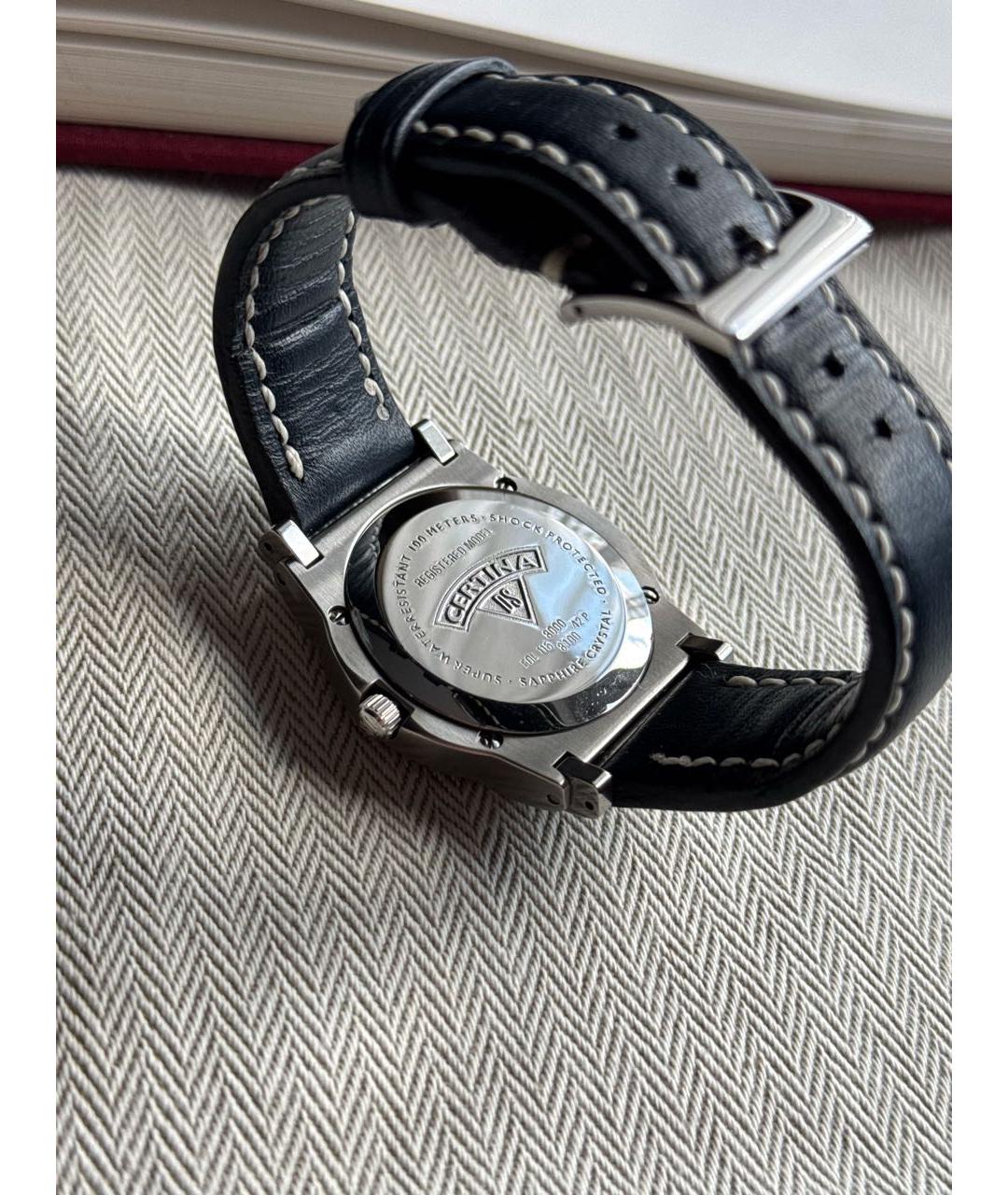 Certina Серебряные стальные часы, фото 2