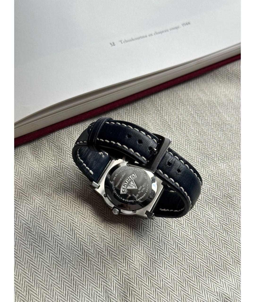 Certina Серебряные стальные часы, фото 3