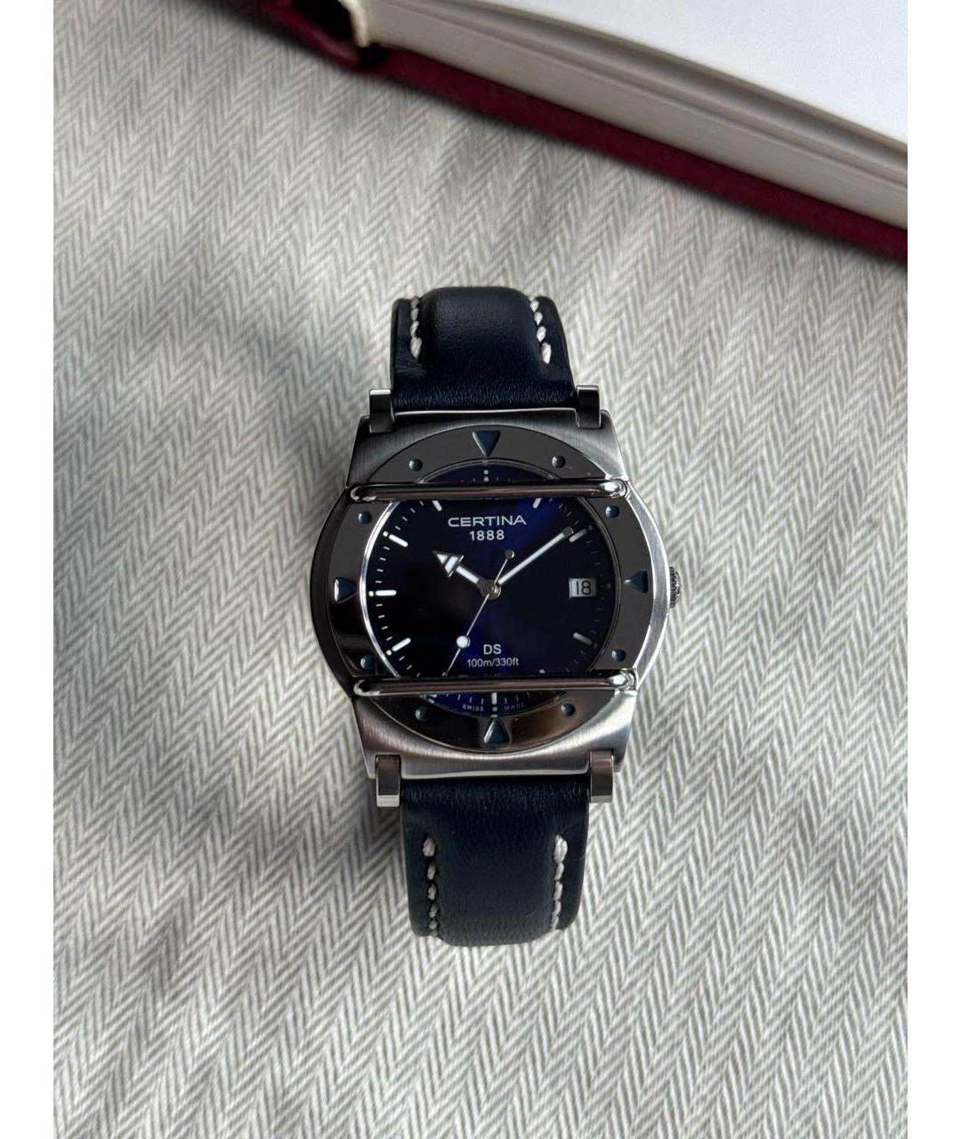 Certina Серебряные стальные часы, фото 8