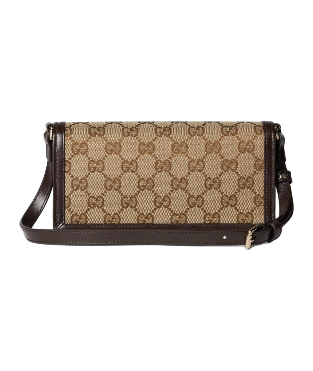 GUCCI Коричневая сумка через плечо, фото 5