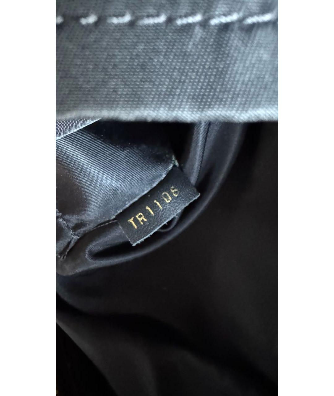 LOUIS VUITTON Коричневый кожаный рюкзак, фото 4