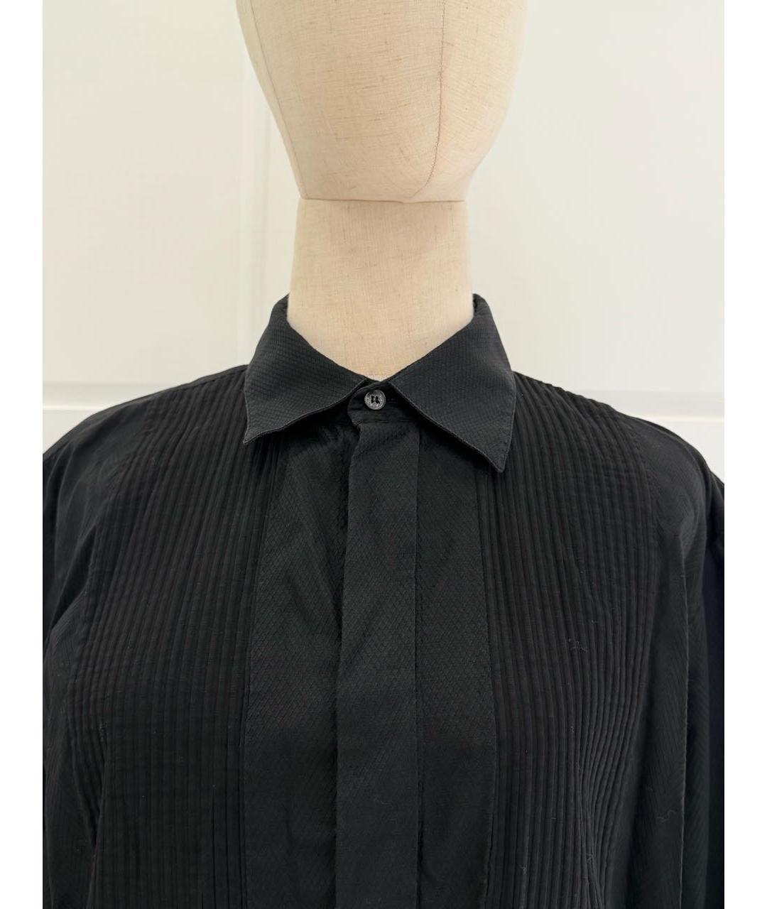 VIKTOR & ROLF Черная хлопковая рубашка, фото 2