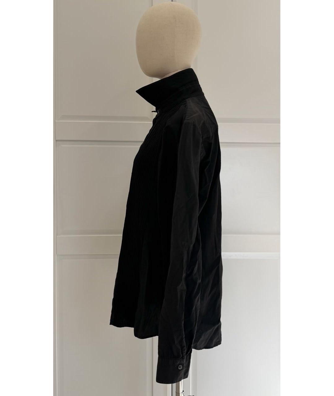 VIKTOR & ROLF Черная хлопковая рубашка, фото 5