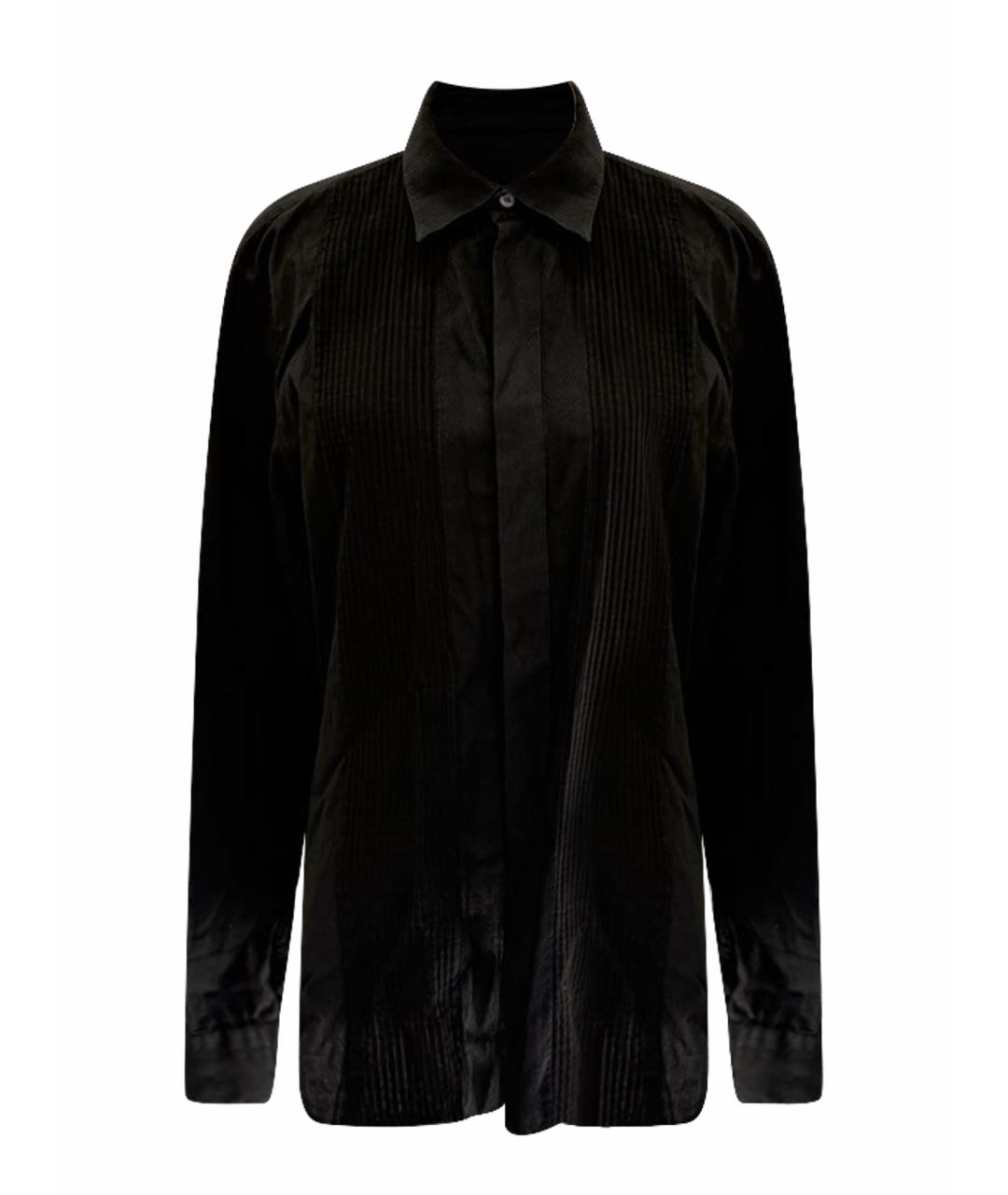 VIKTOR & ROLF Черная хлопковая рубашка, фото 1